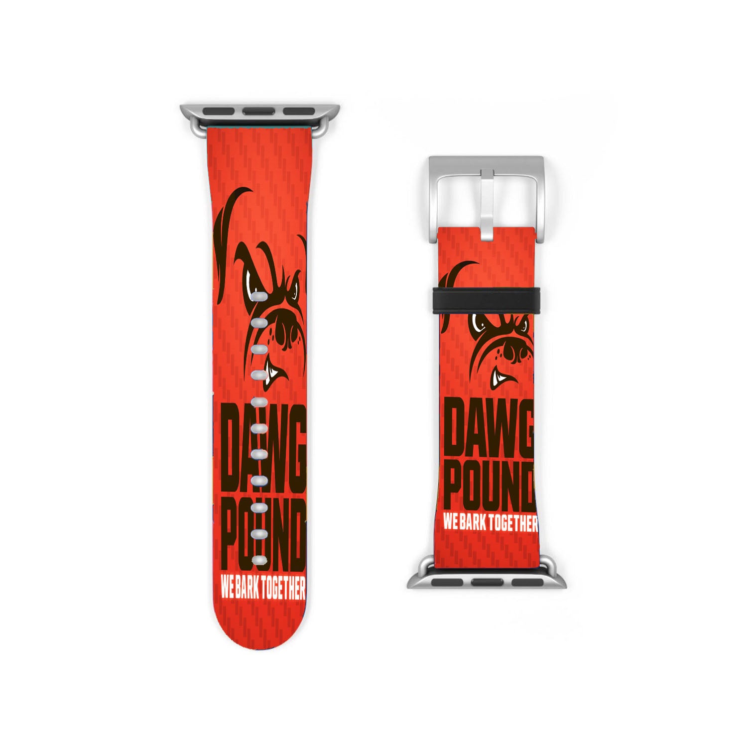 Cleveland Browns Dawg Pound Bark Together Apple Watch Band 38Mm - 44Mm