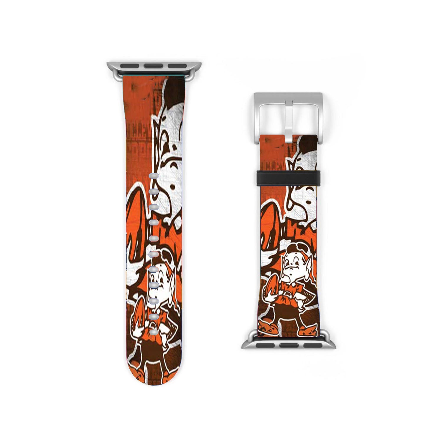 Cleveland Browns Vintage Overlap Apple Watch Band 38Mm - 44Mm