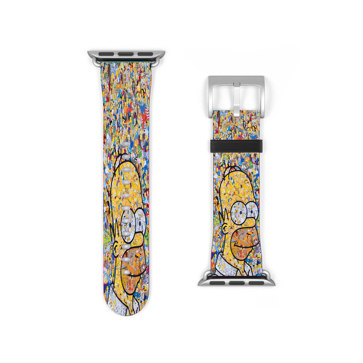 Collage Simpson Apple Watch Band 38Mm - 44Mm