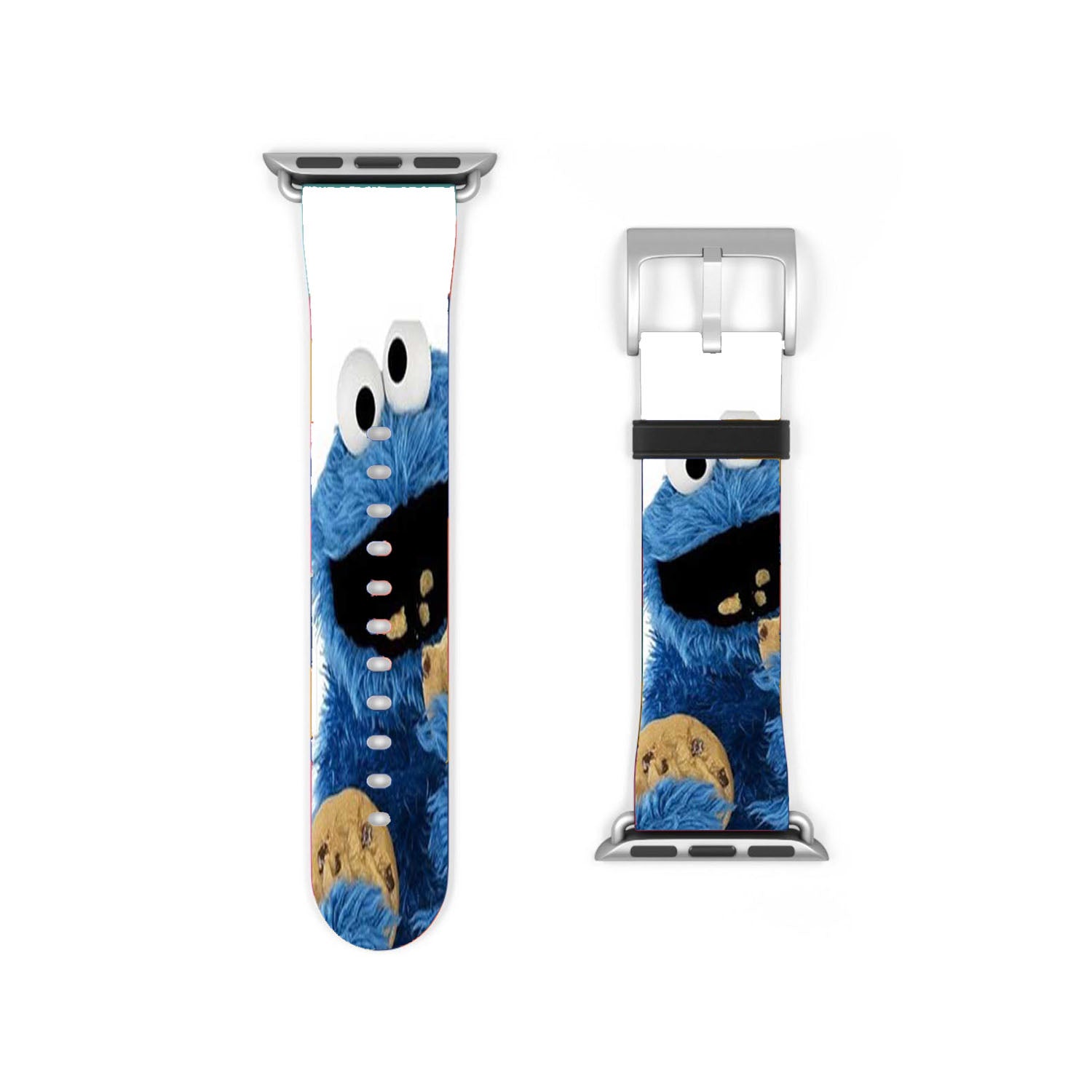 Cookie Monster Eating Cookies Apple Watch Band 38Mm - 44Mm