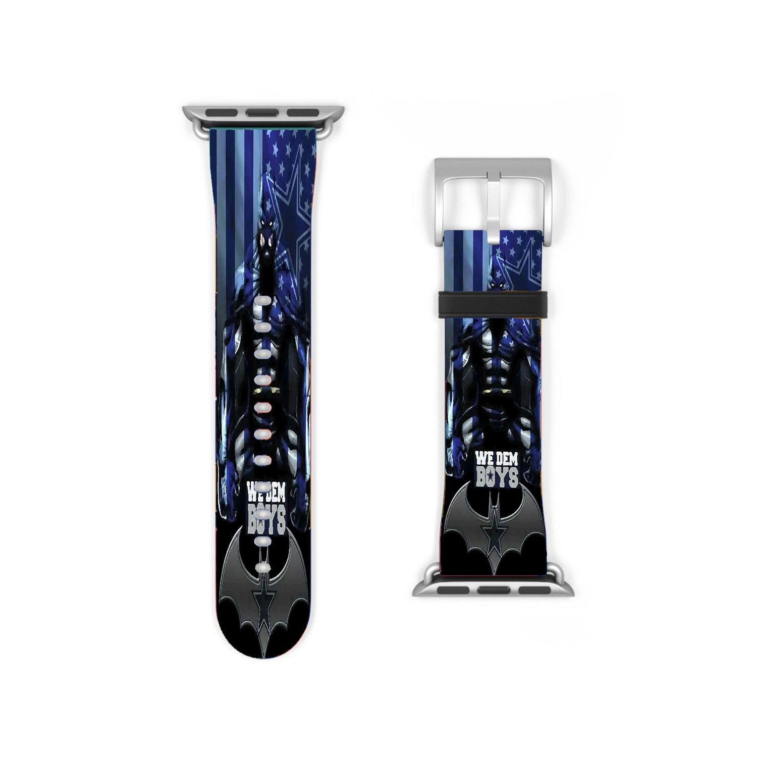 Dallas Cowboys Batman Apple Watch Band 38Mm - 44Mm