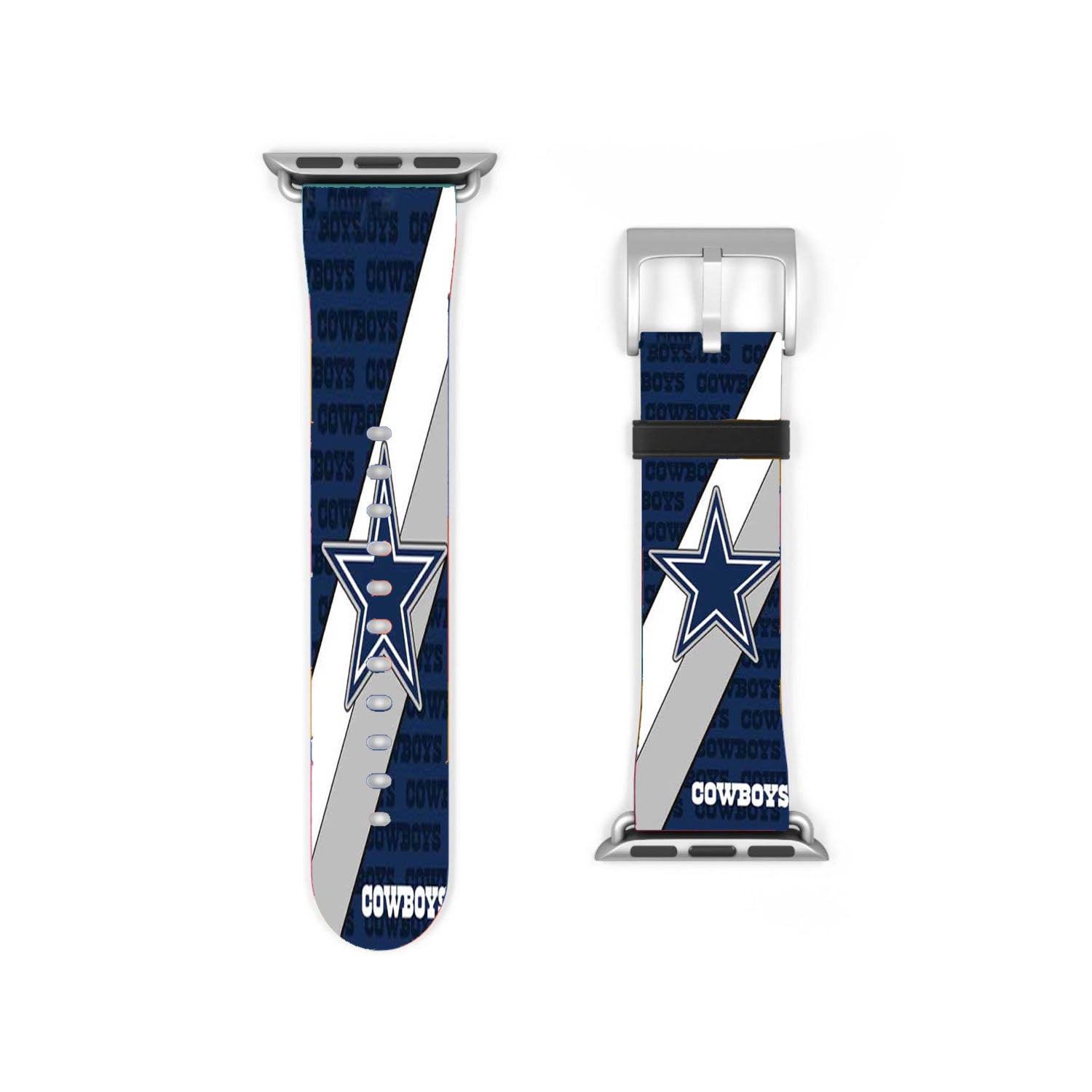 Dallas Cowboys Diagonal Apple Watch Band 38Mm - 44Mm