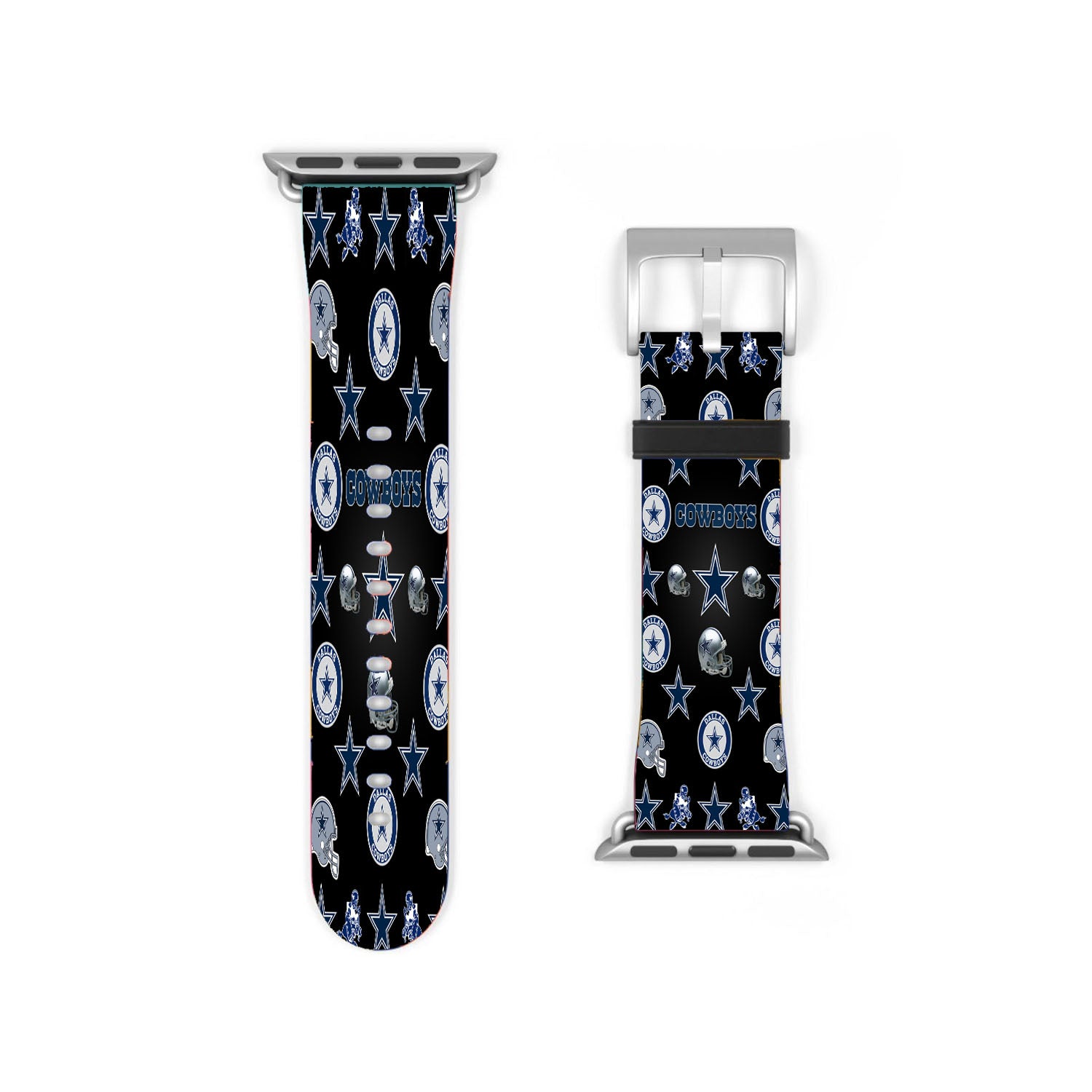 Dallas Cowboys Logo Pattern Apple Watch Band 38Mm - 44Mm