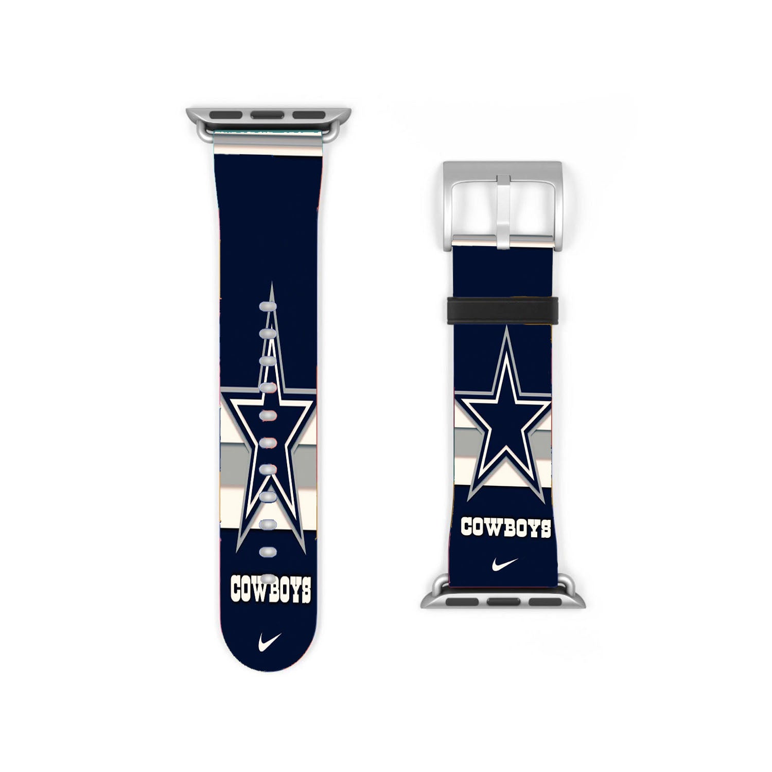 Dallas Cowboys Nfl Nike Logo Apple Watch Band 38Mm - 44Mm