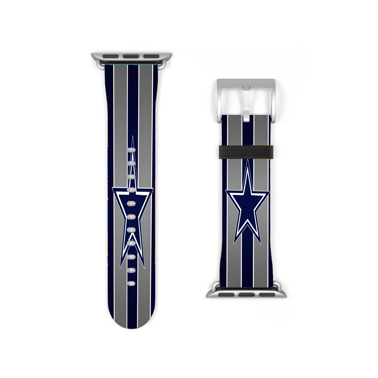 Dallas Cowboys Stars Logo Apple Watch Band 38Mm - 44Mm