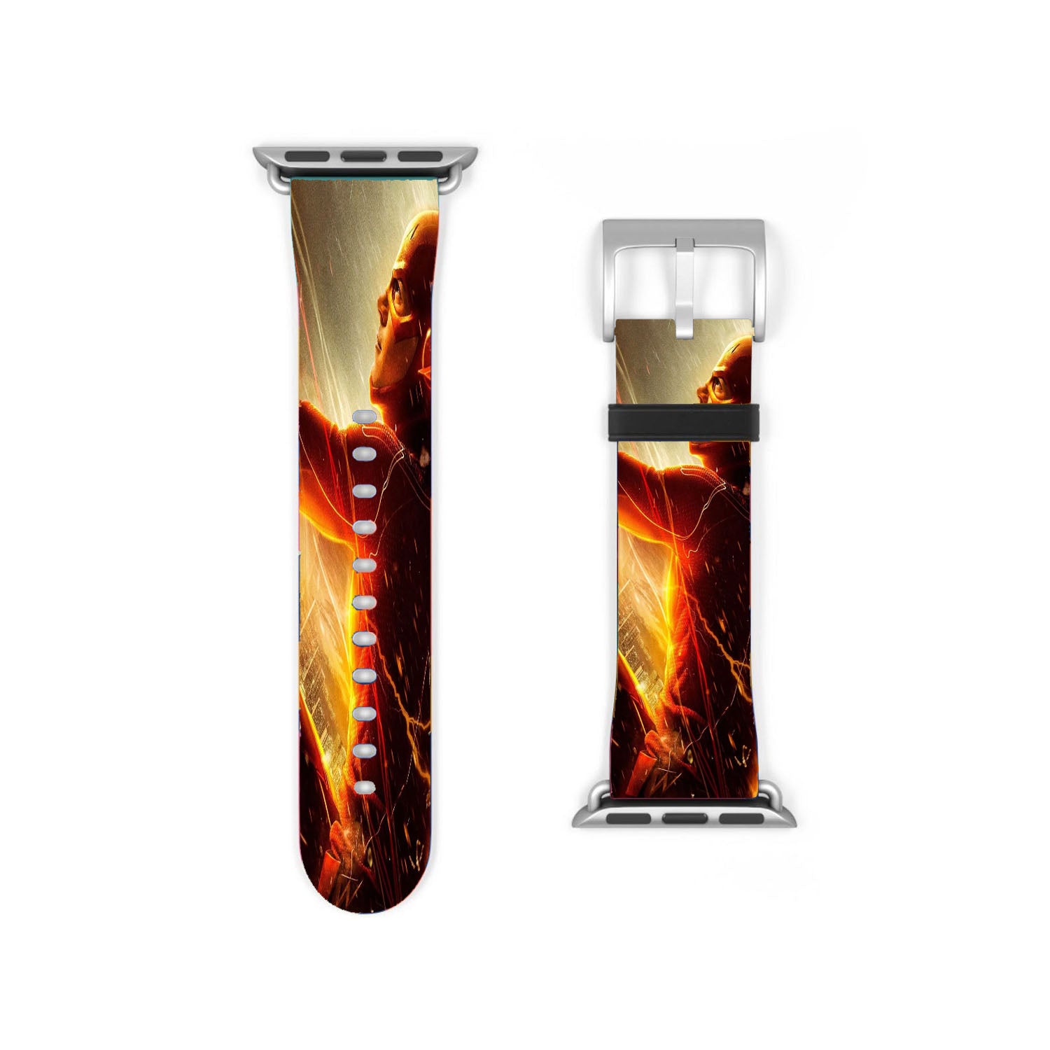 Dc Lightning Run The Flash Apple Watch Band 38Mm - 44Mm