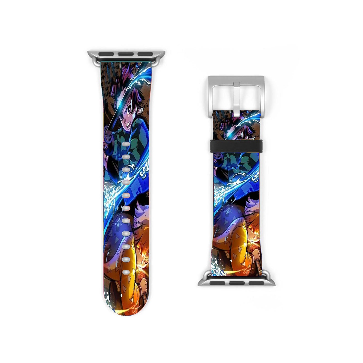 Demon Slayer Tanjiro And Zenitsu Apple Watch Band 38Mm - 44Mm