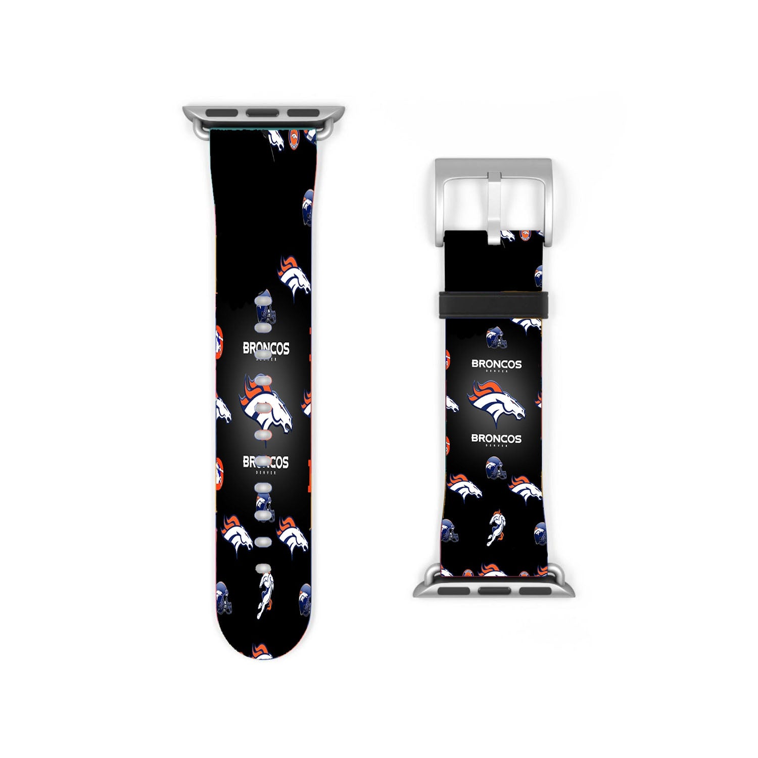 Denver Broncos Logos Apple Watch Band 38Mm - 44Mm