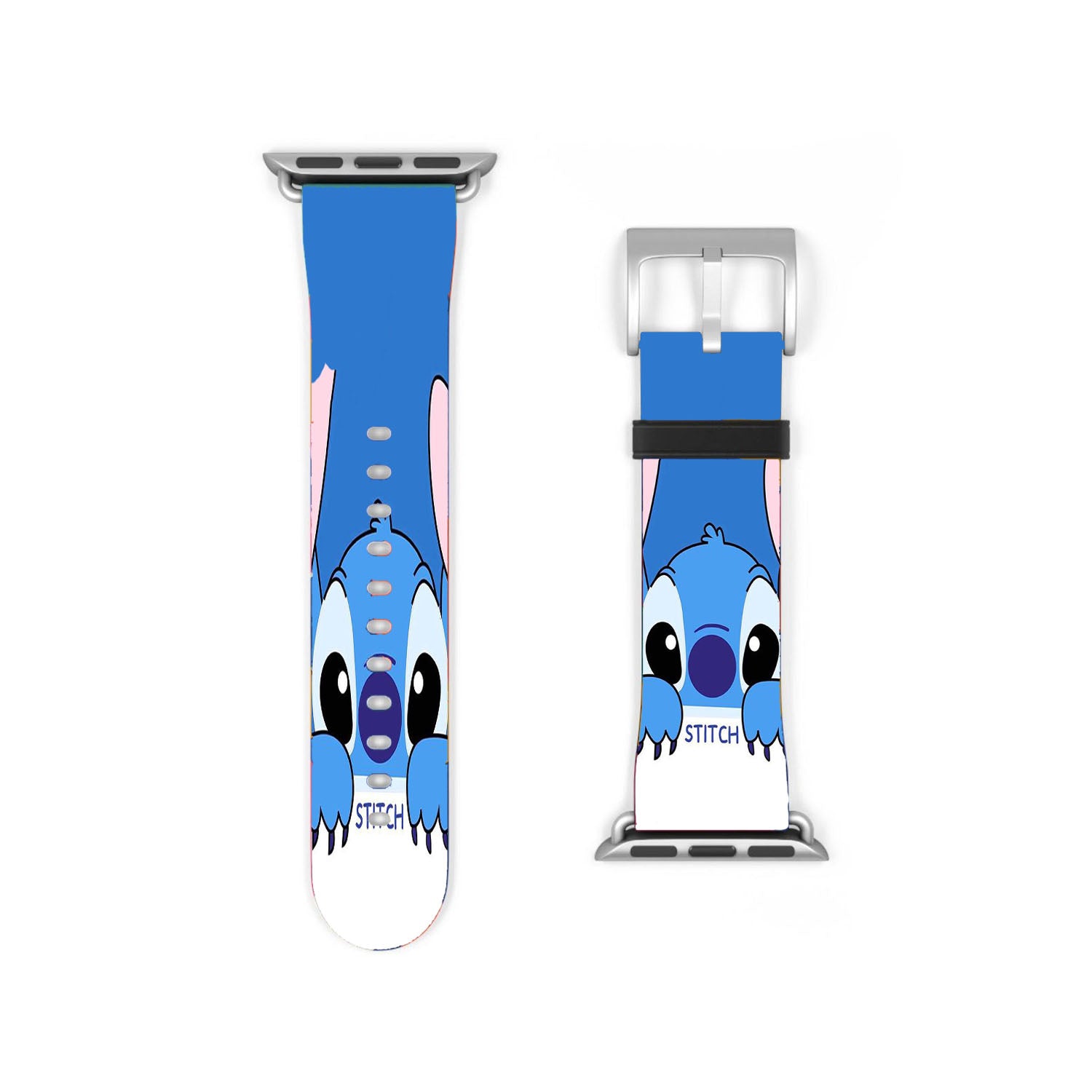 Disney Stitch Cartoon Simple Flat Apple Watch Band 38Mm - 44Mm