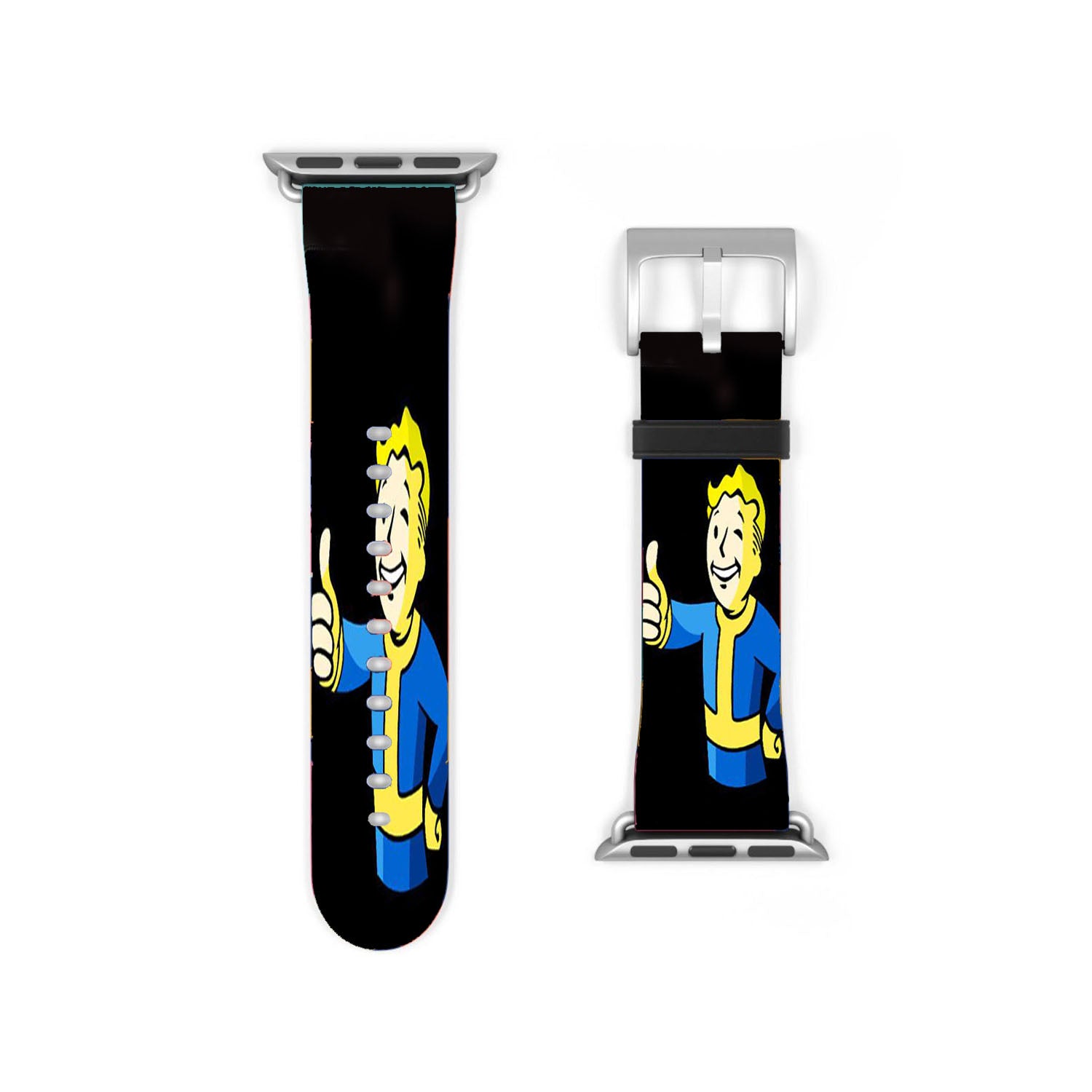 Fallout 4 Vault Boy Dark Apple Watch Band 38Mm - 44Mm