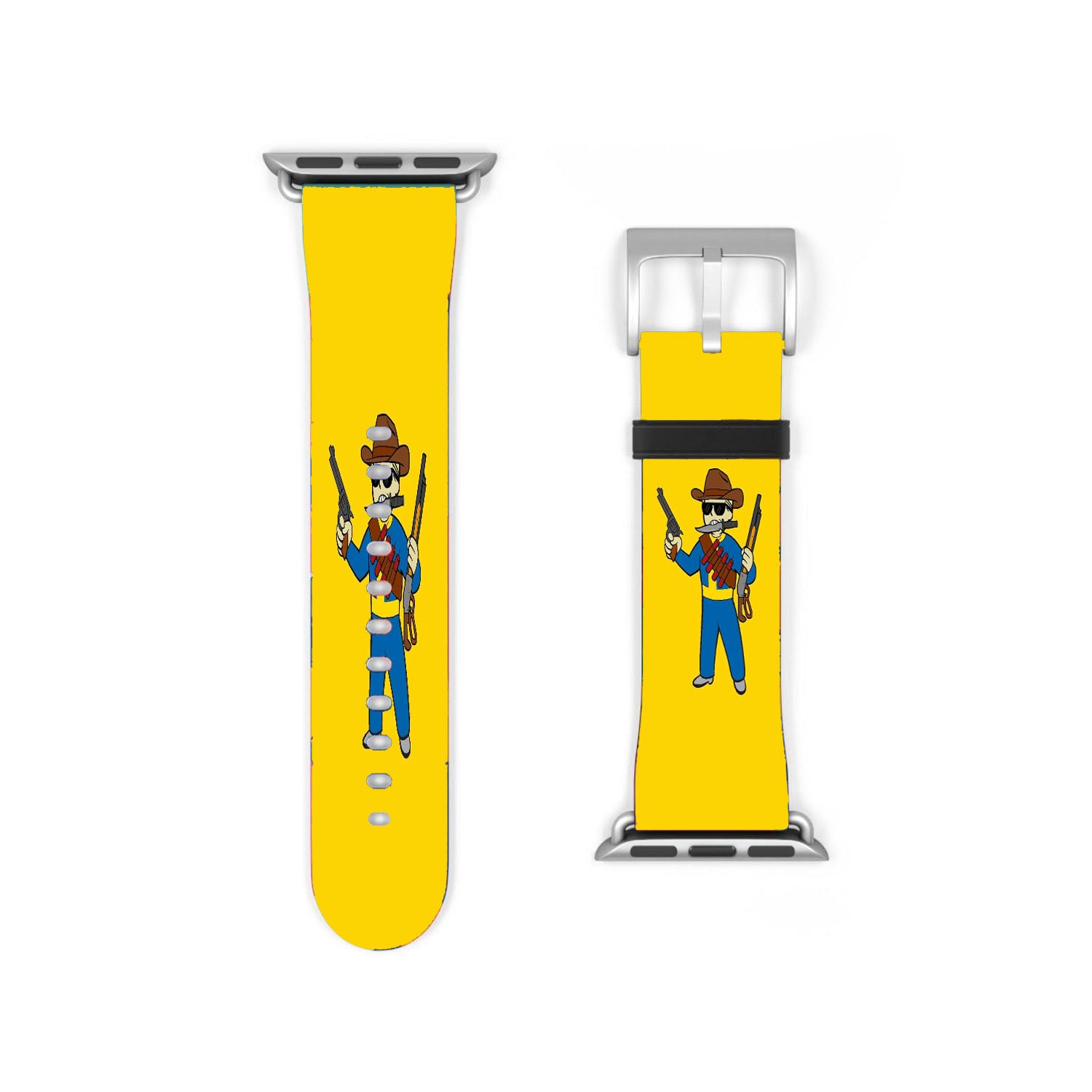 Fallout Boy Vault Boy Cowboy Perk Wallpapers Apple Watch Band 38Mm - 44Mm