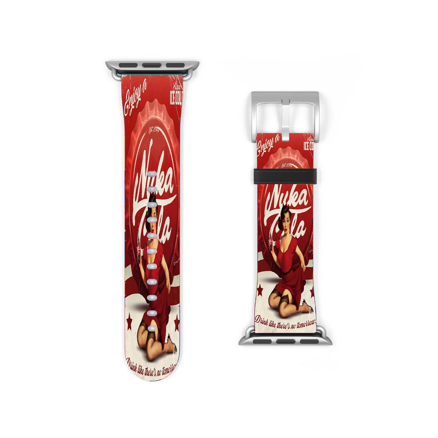 Fallout Enjoy A Nuka Cola Apple Watch Band 38Mm - 44Mm
