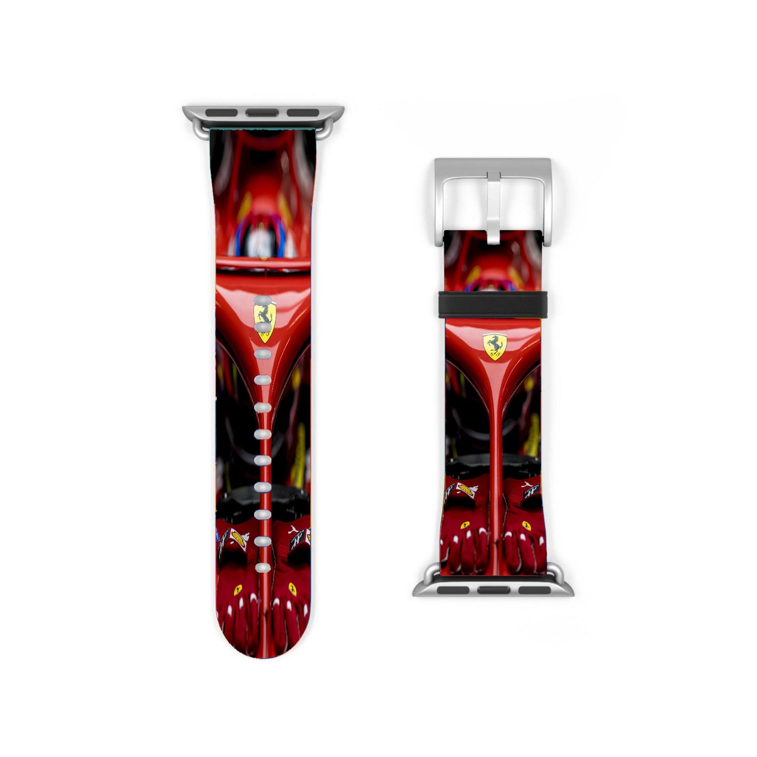 Ferrari Race Wallpaper Apple Watch Band 38Mm - 44Mm
