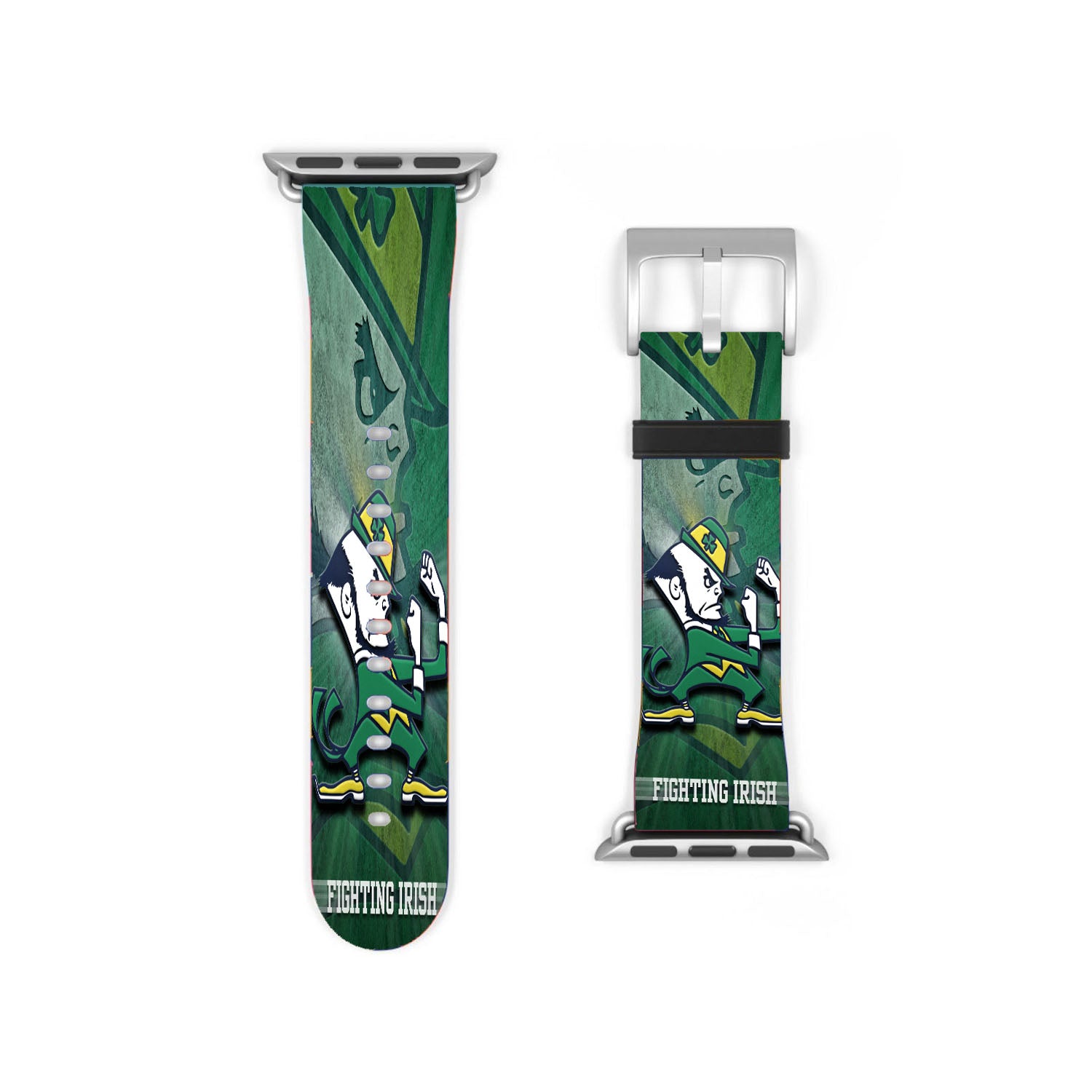 Fighting Irish Notre Dame Spot Light Green Apple Watch Band 38Mm - 44Mm