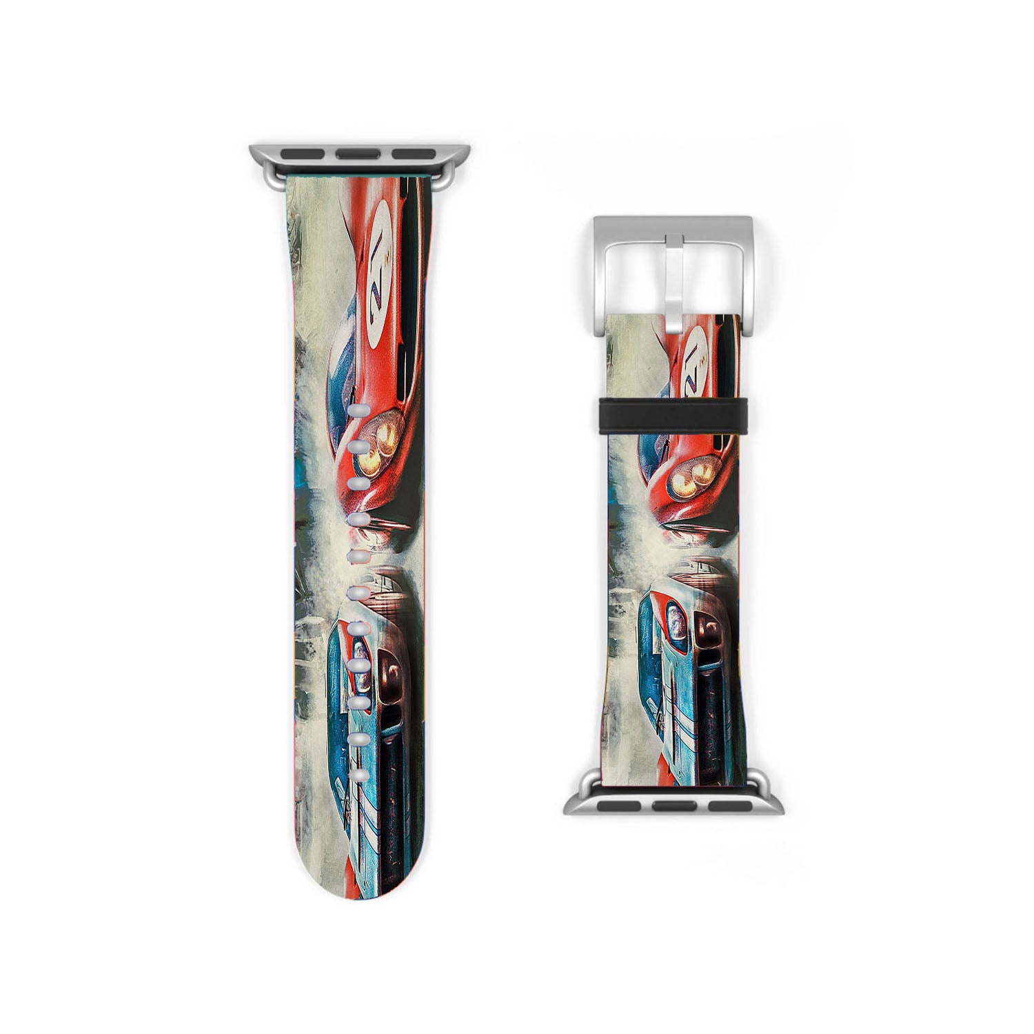 Ford Ferrari Movie Car Artwork Apple Watch Band 38Mm - 44Mm