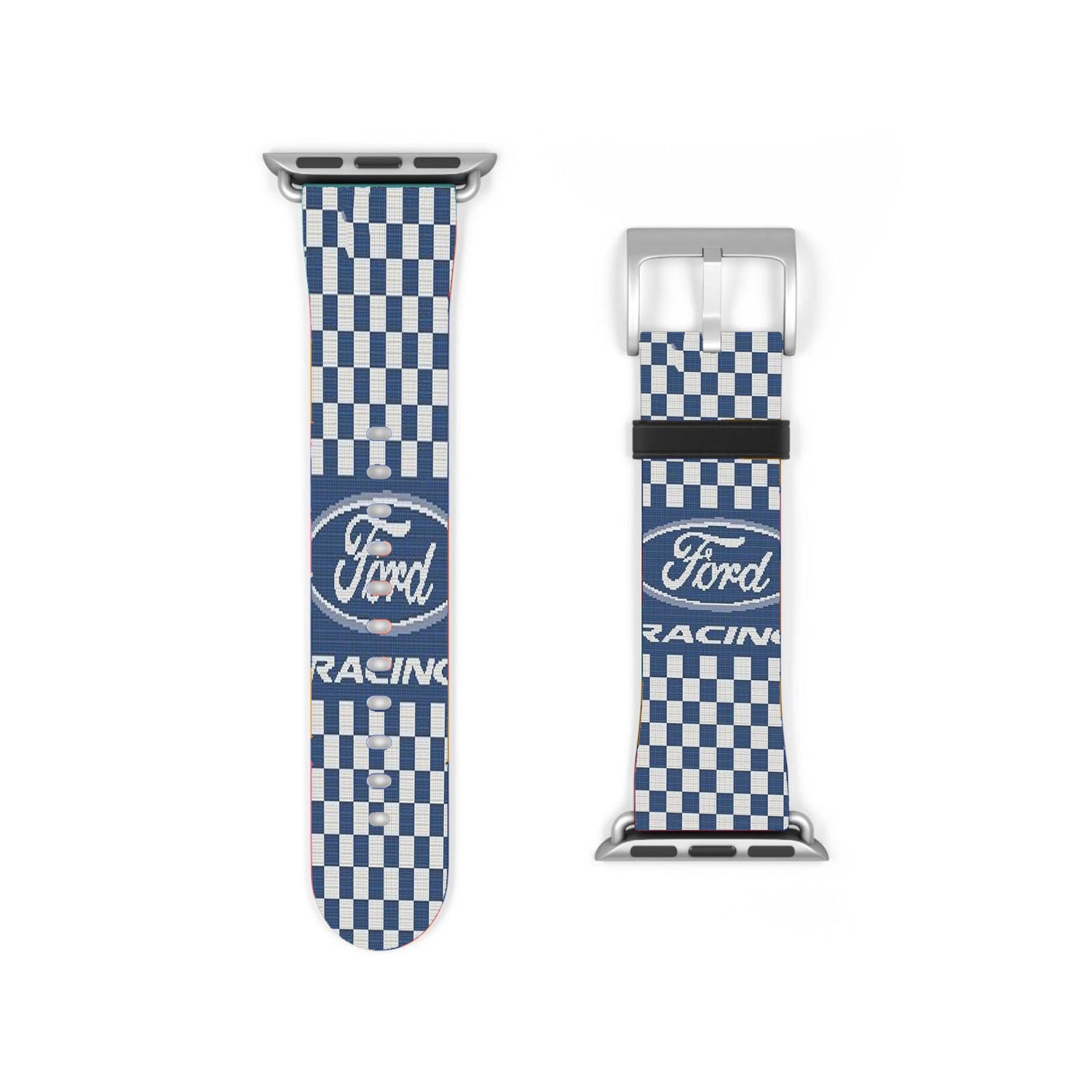 Ford Racing Pattern Apple Watch Band 38Mm - 44Mm