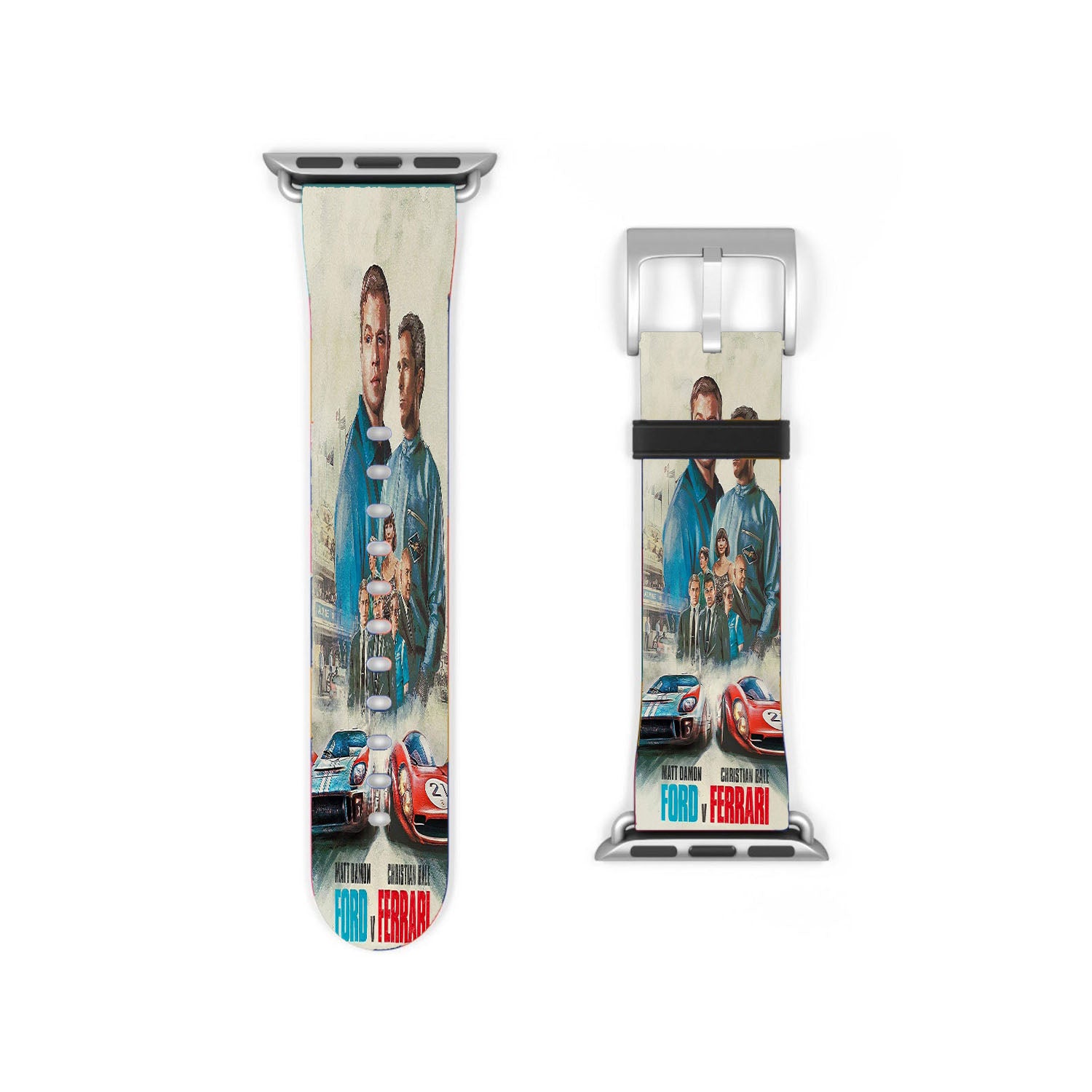 Ford Vs Ferrari Fanmade Poster Apple Watch Band 38Mm - 44Mm