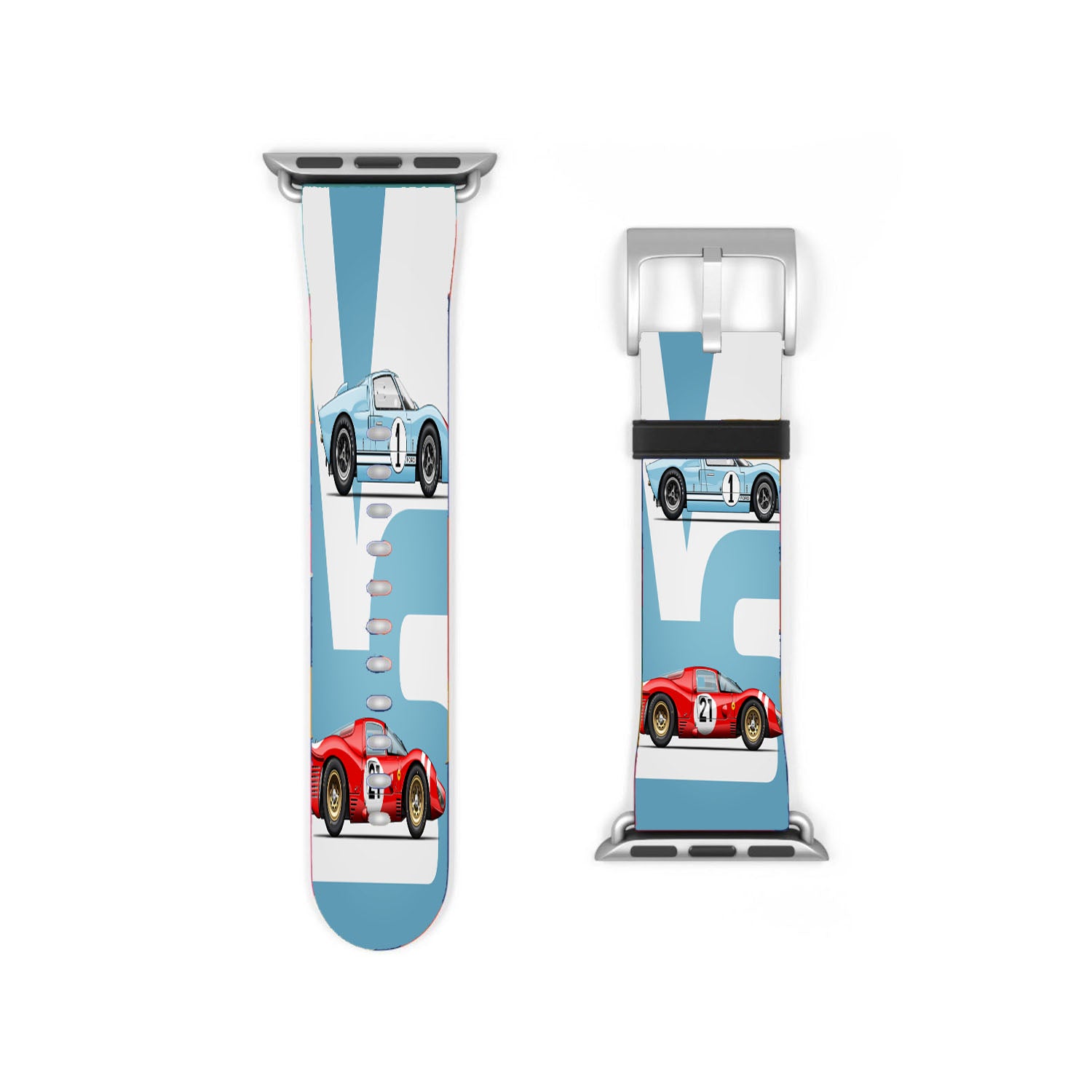 Ford Vs Ferrari Minimalist Car Apple Watch Band 38Mm - 44Mm