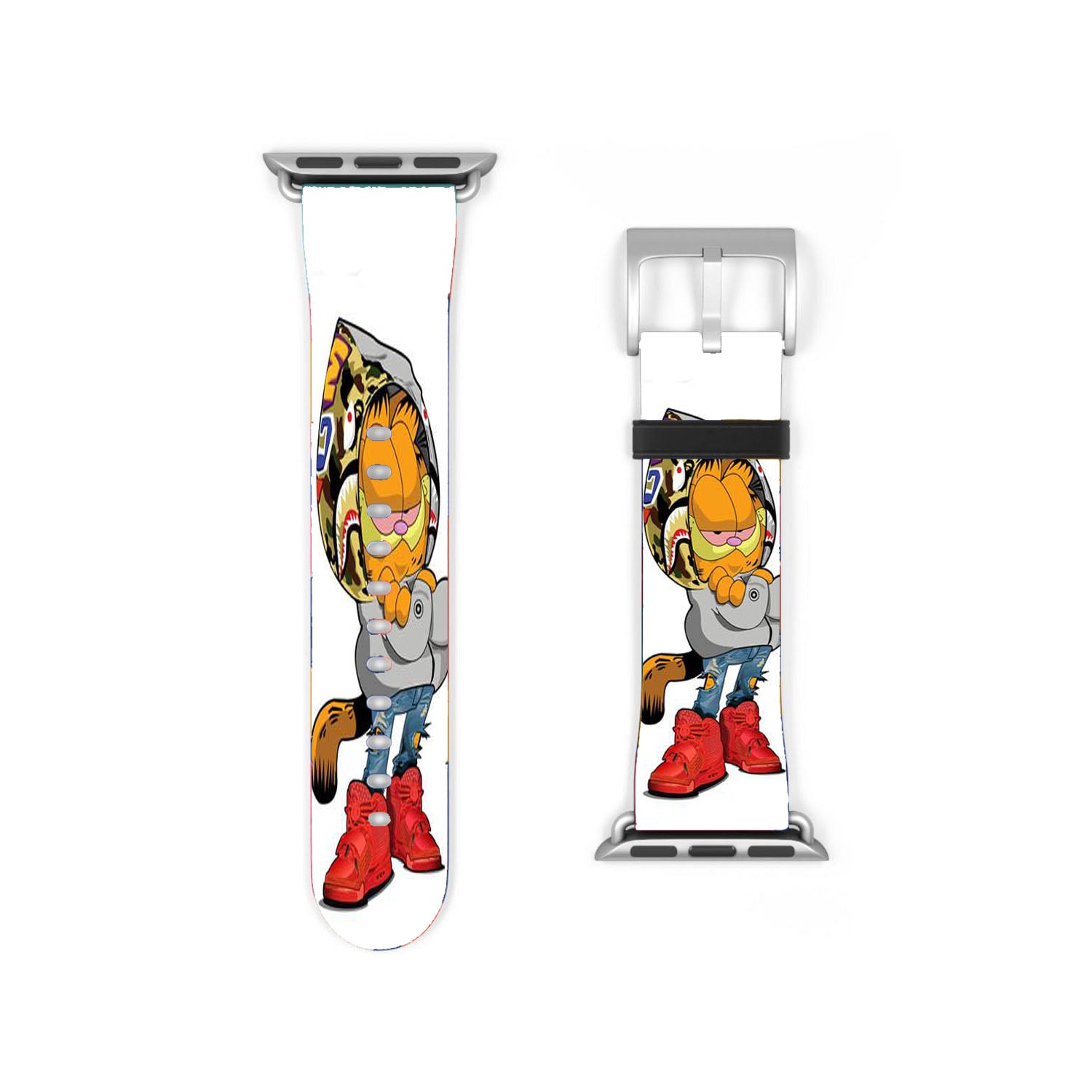 Garfield Bape Style Apple Watch Band 38Mm - 44Mm