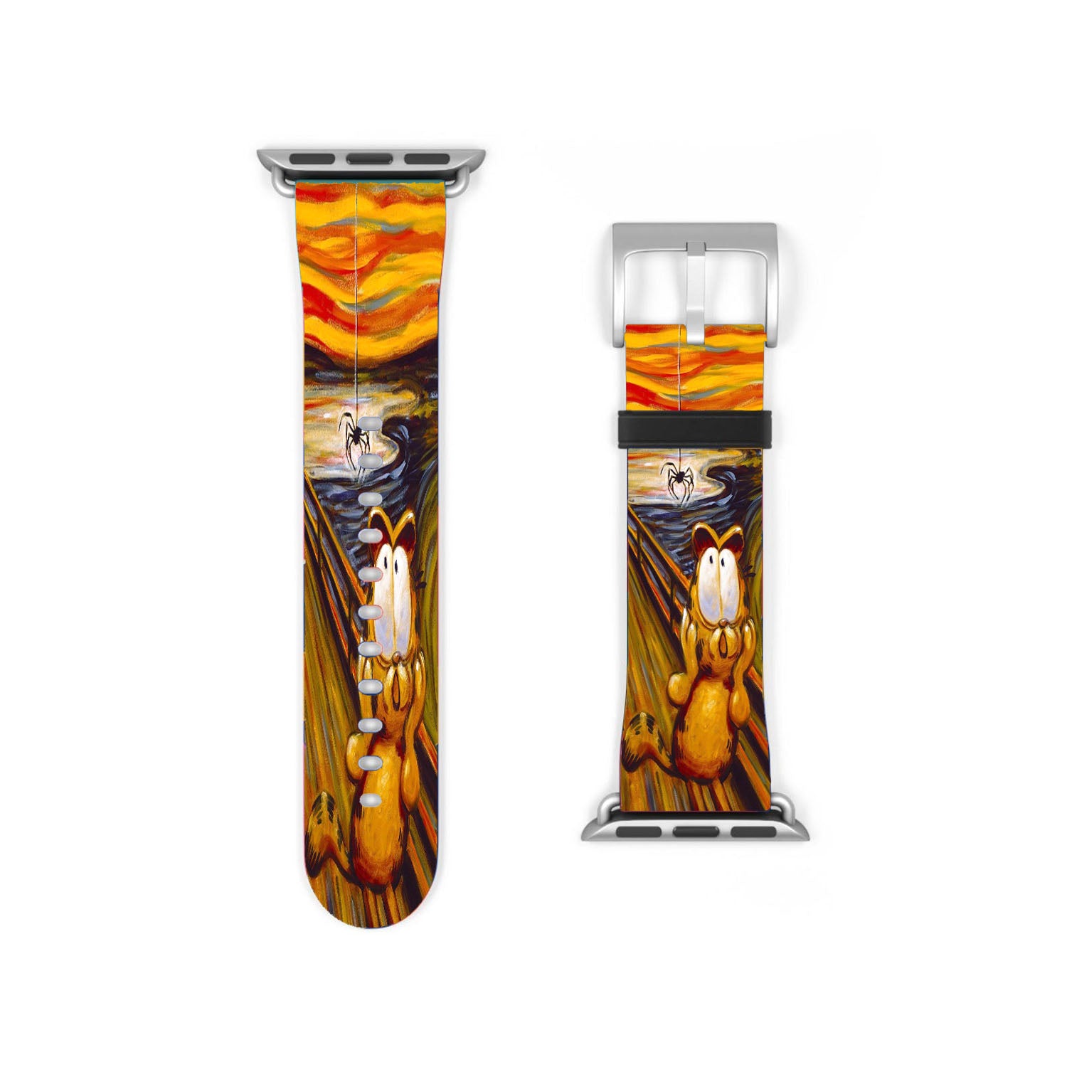 Garfield Of The Scream Apple Watch Band 38Mm - 44Mm