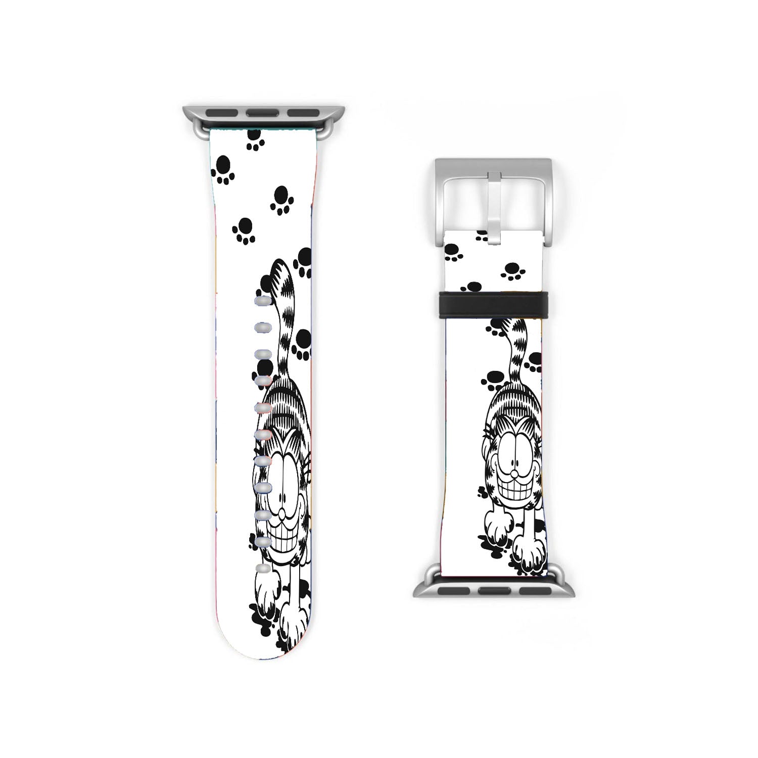 Garfield Paws Track Smile Apple Watch Band 38Mm - 44Mm