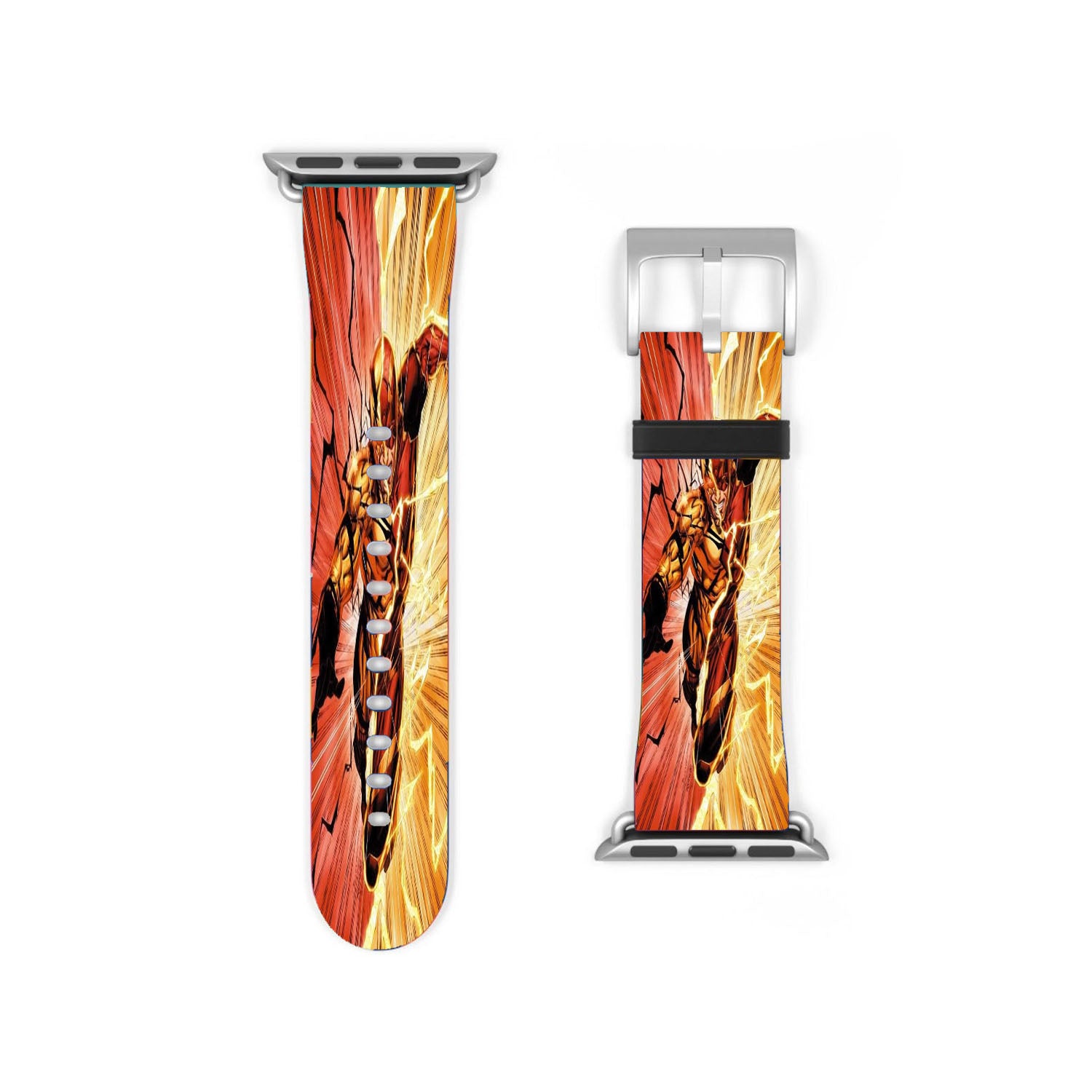 Gold And Red The Flash Apple Watch Band 38Mm - 44Mm