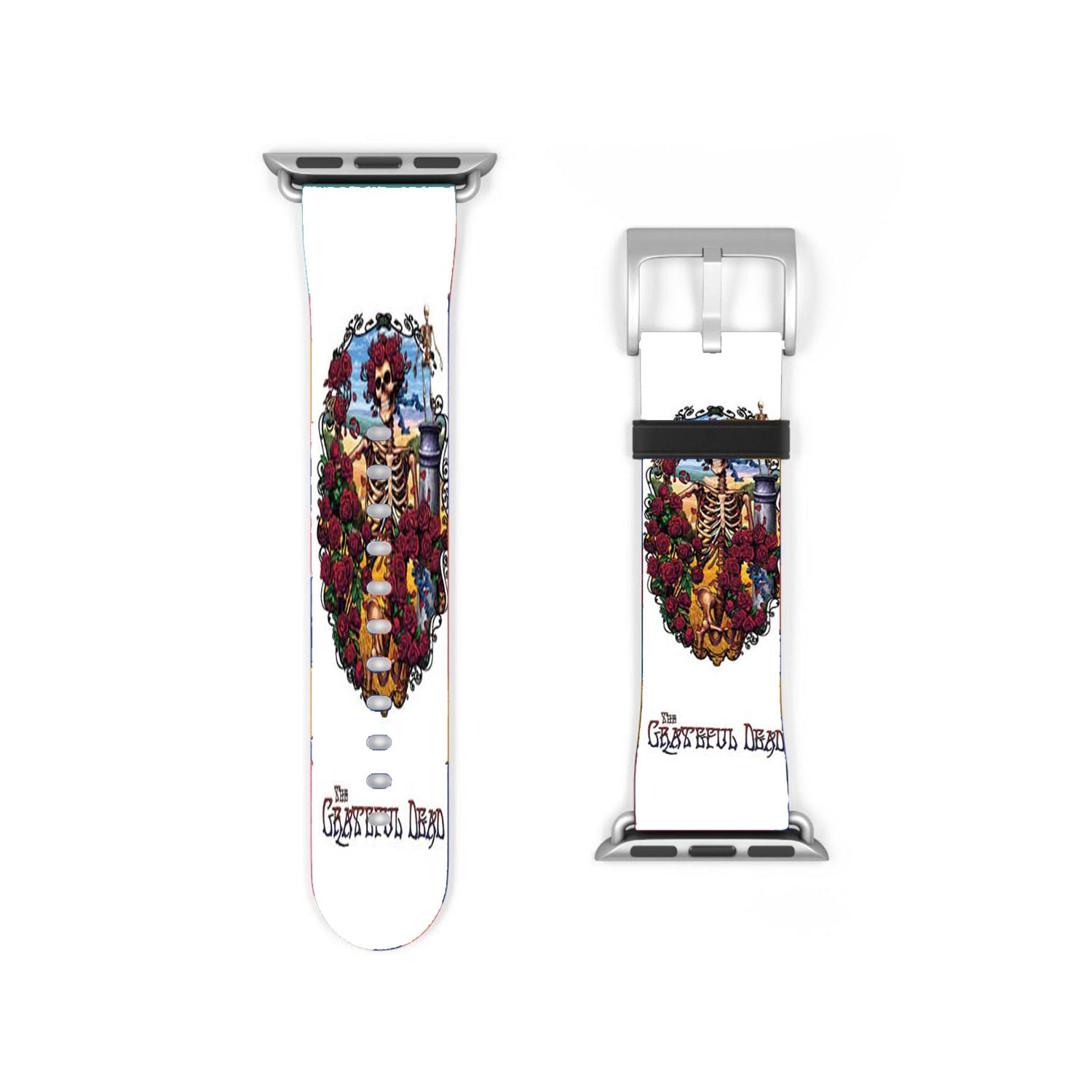 Grateful Dead Elaborate Frame Skeleton Apple Watch Band 38Mm - 44Mm