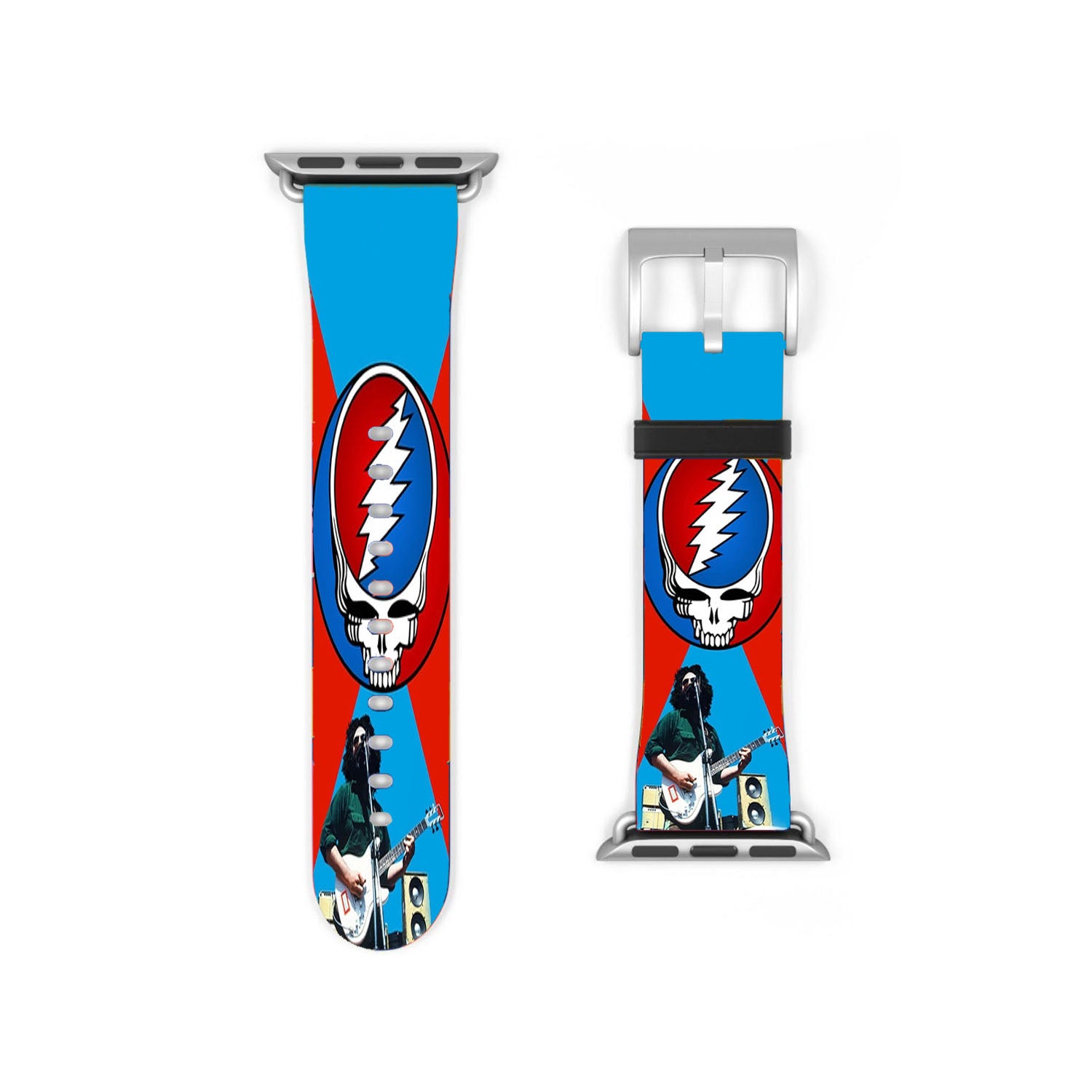 Grateful Dead Jerry Garcia Guitar Apple Watch Band 38Mm - 44Mm
