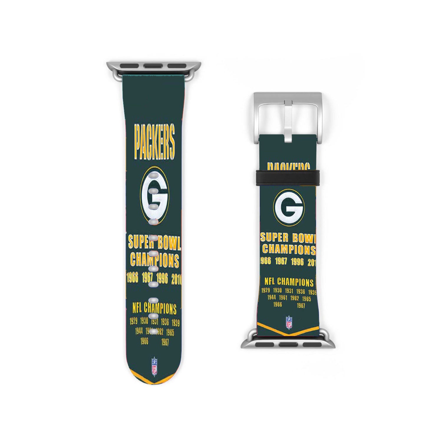Green Bay Packers Championship Banner Apple Watch Band 38Mm - 44Mm