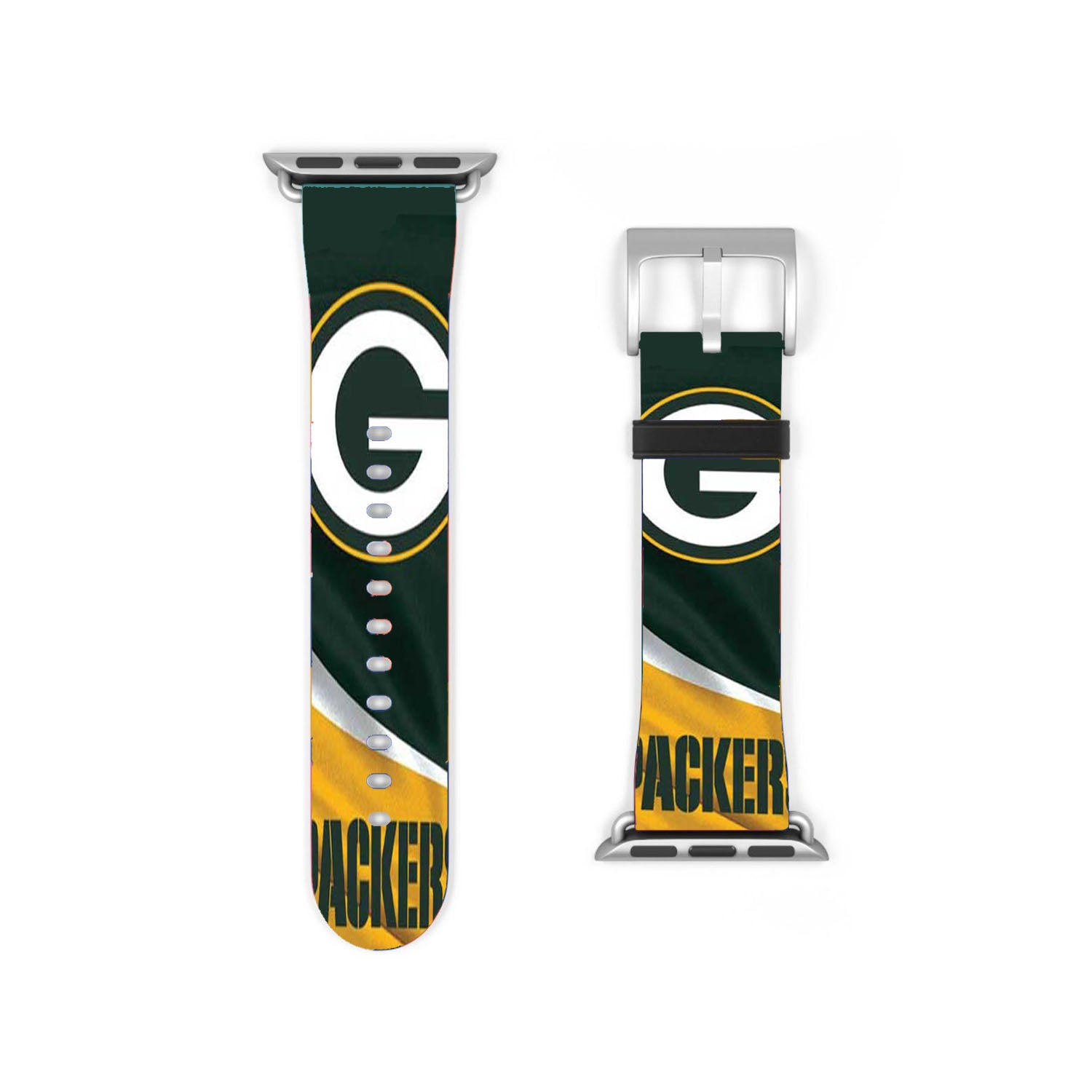 Green Bay Packers Cloth Tall Apple Watch Band 38Mm - 44Mm