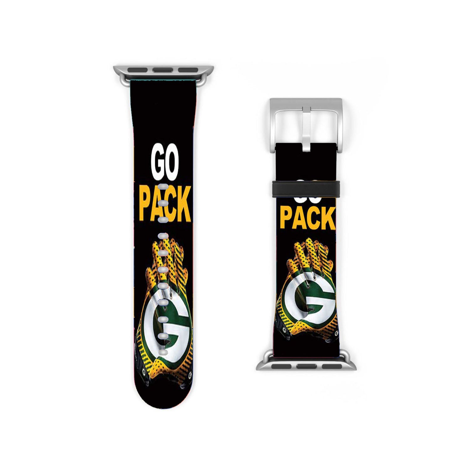 Green Bay Packers Go Pack Apple Watch Band 38Mm - 44Mm
