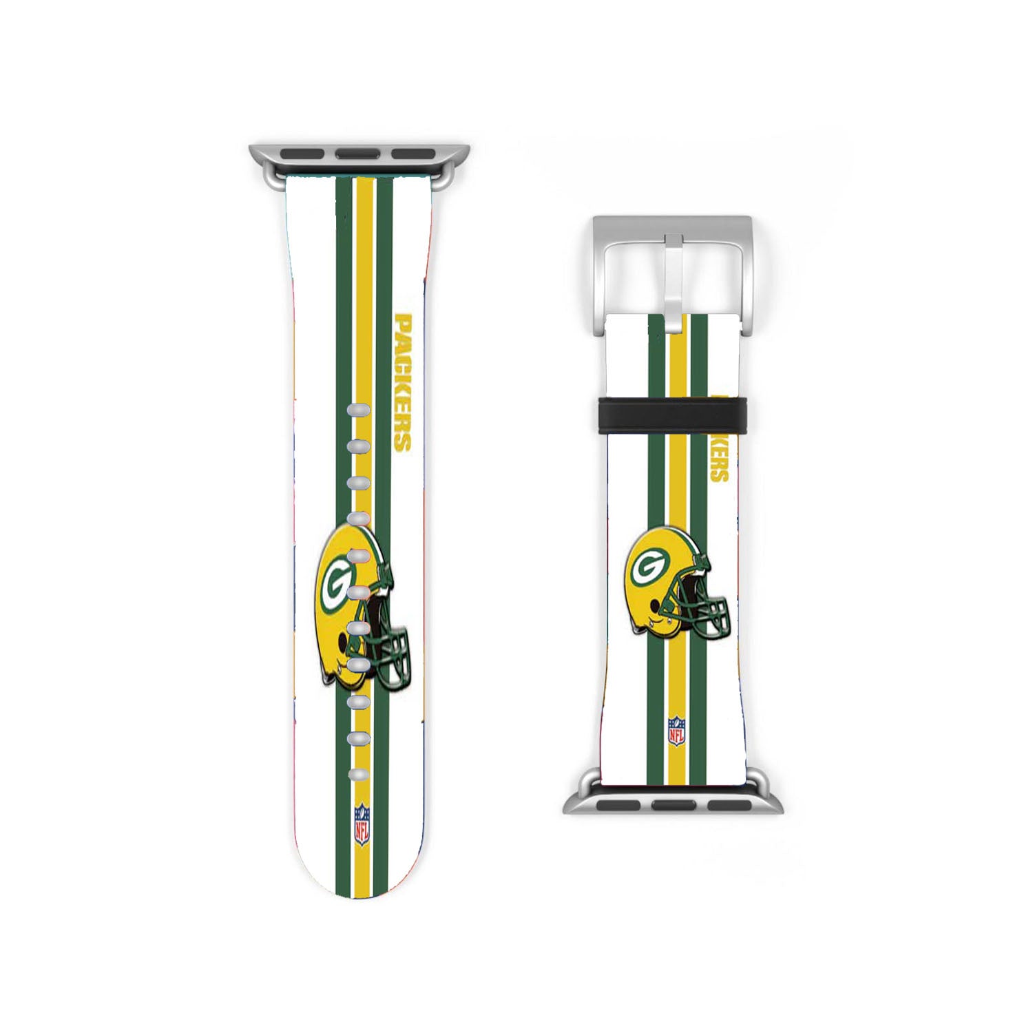 Green Bay Packers Middle Stripe Apple Watch Band 38Mm - 44Mm