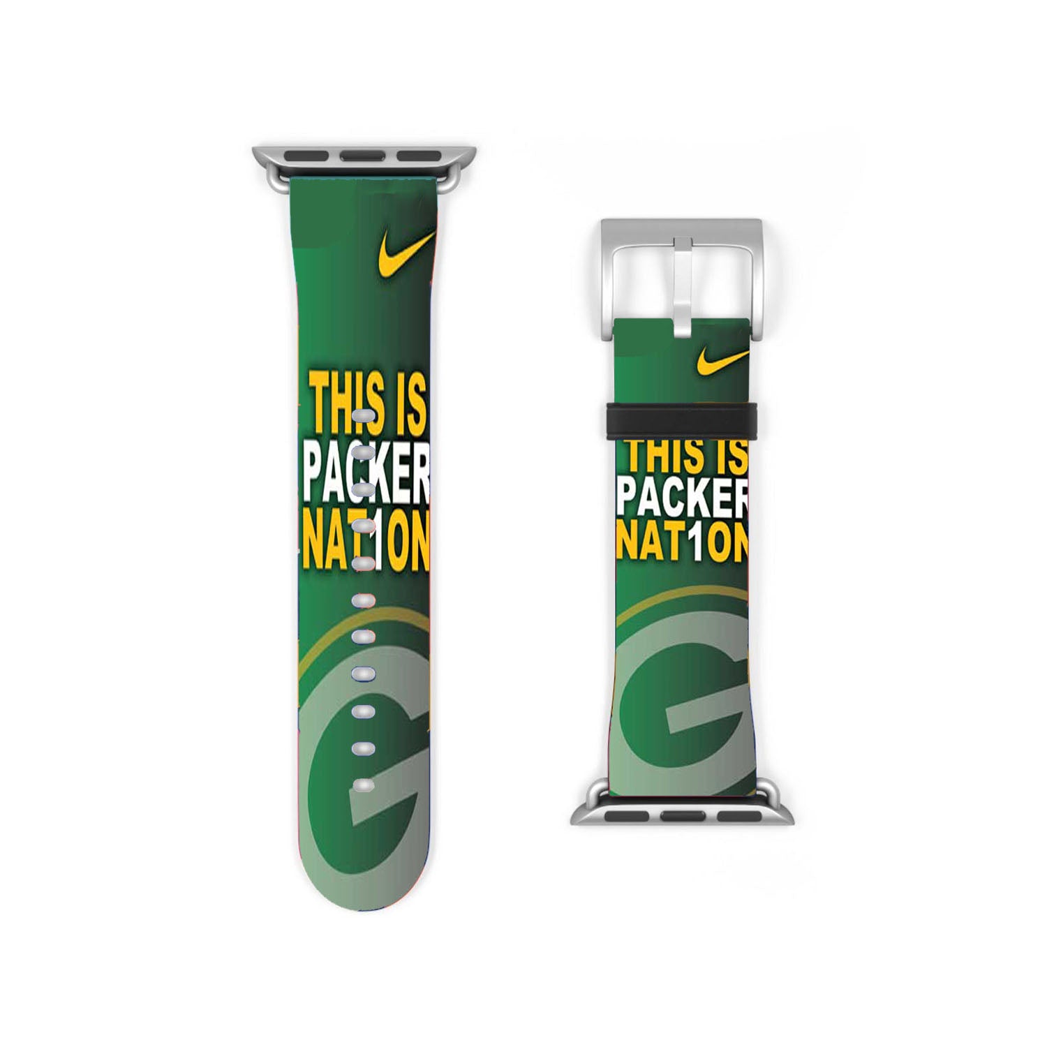 Green Bay Packers Nat1On Apple Watch Band 38Mm - 44Mm