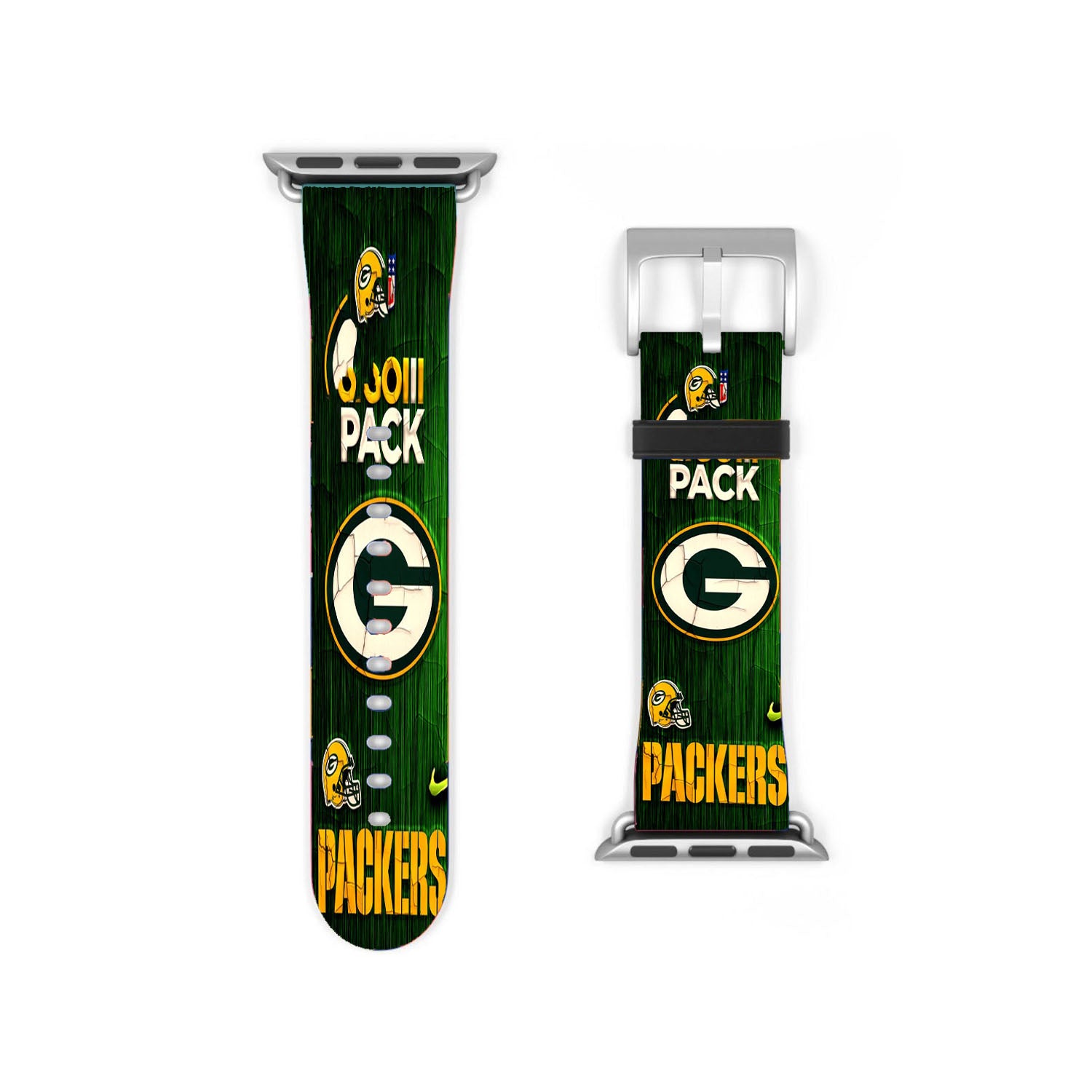 Green Bay Packers Nfl Go Pack Apple Watch Band 38Mm - 44Mm