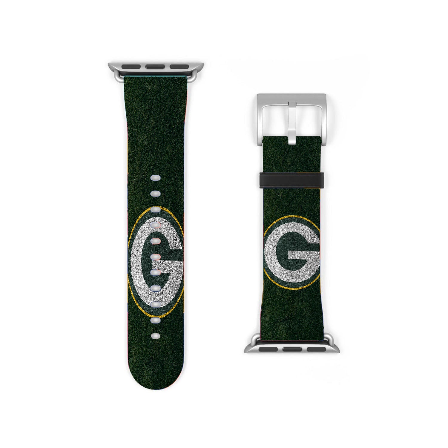 Green Bay Packers Nfl Logo Apple Watch Band 38Mm - 44Mm