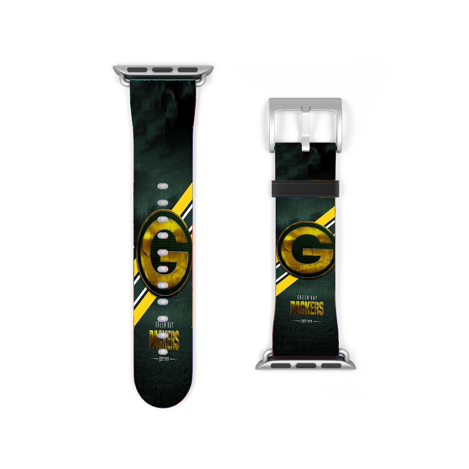 Green Bay Packers Nfl Logo 44 Apple Watch Band 38Mm - 44Mm
