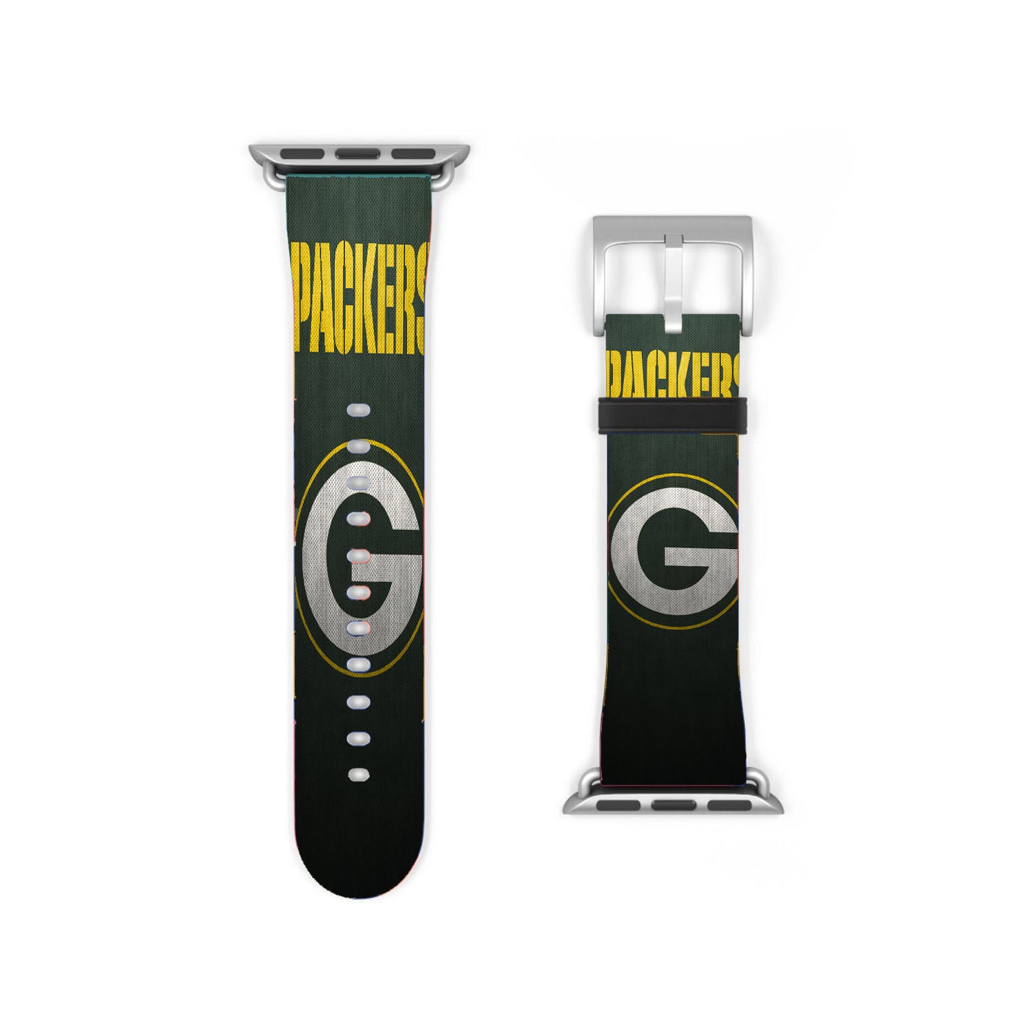 Green Bay Packers Nfl Logo Wallpaper Apple Watch Band 38Mm - 44Mm