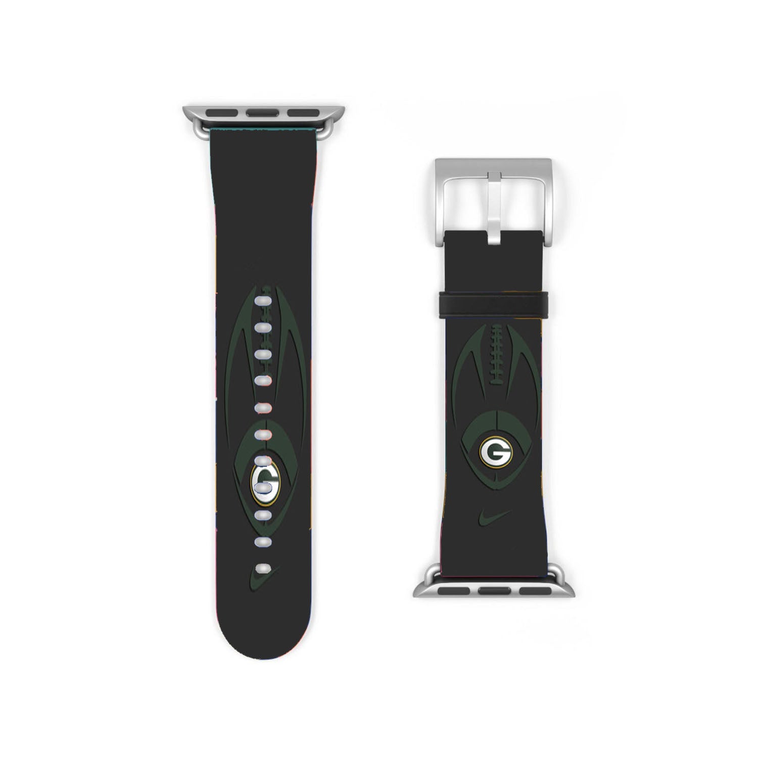 Green Bay Packers Nfl Team Logo Apple Watch Band 38Mm - 44Mm