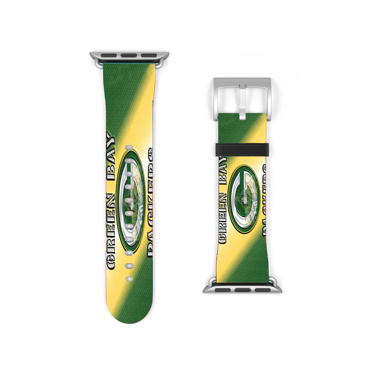 Green Bay Packers Raised Apple Watch Band 38Mm - 44Mm