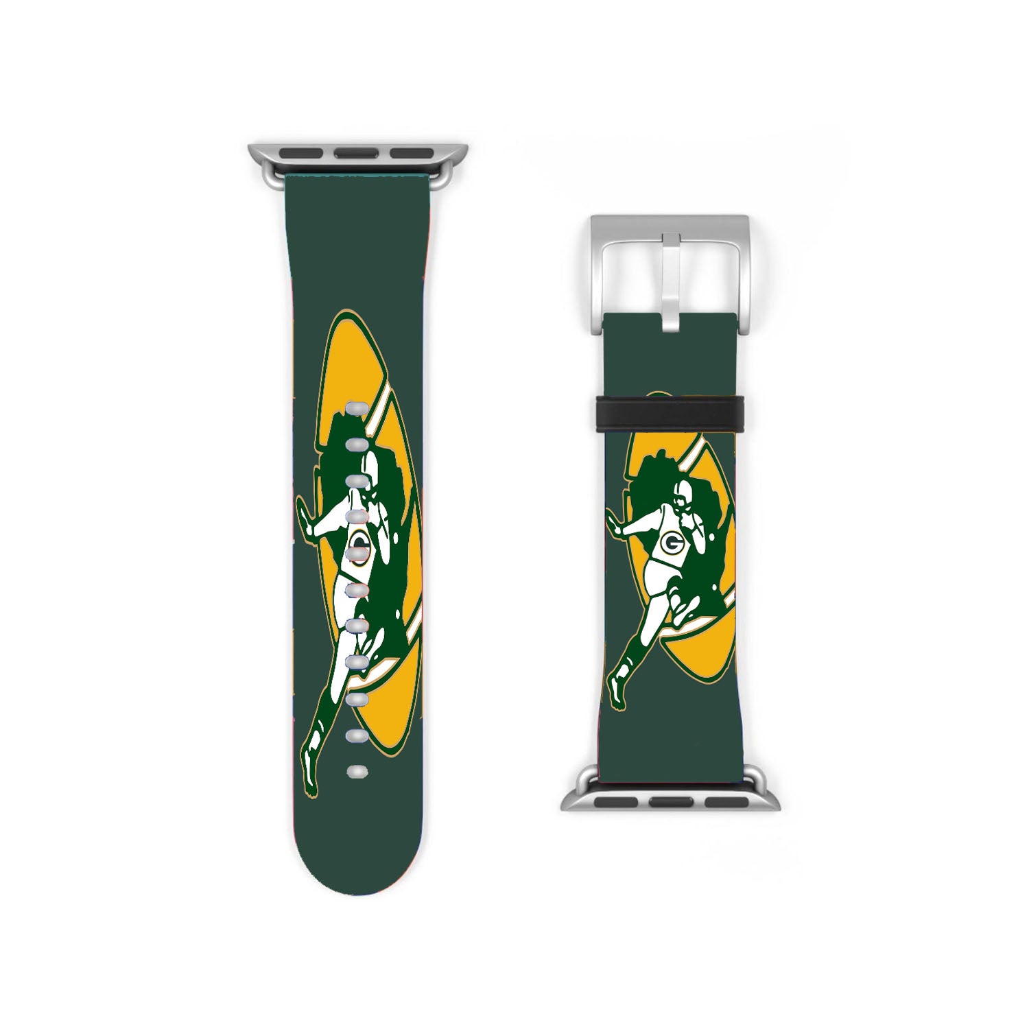 Green Bay Packers Throwback Logo Pin Apple Watch Band 38Mm - 44Mm