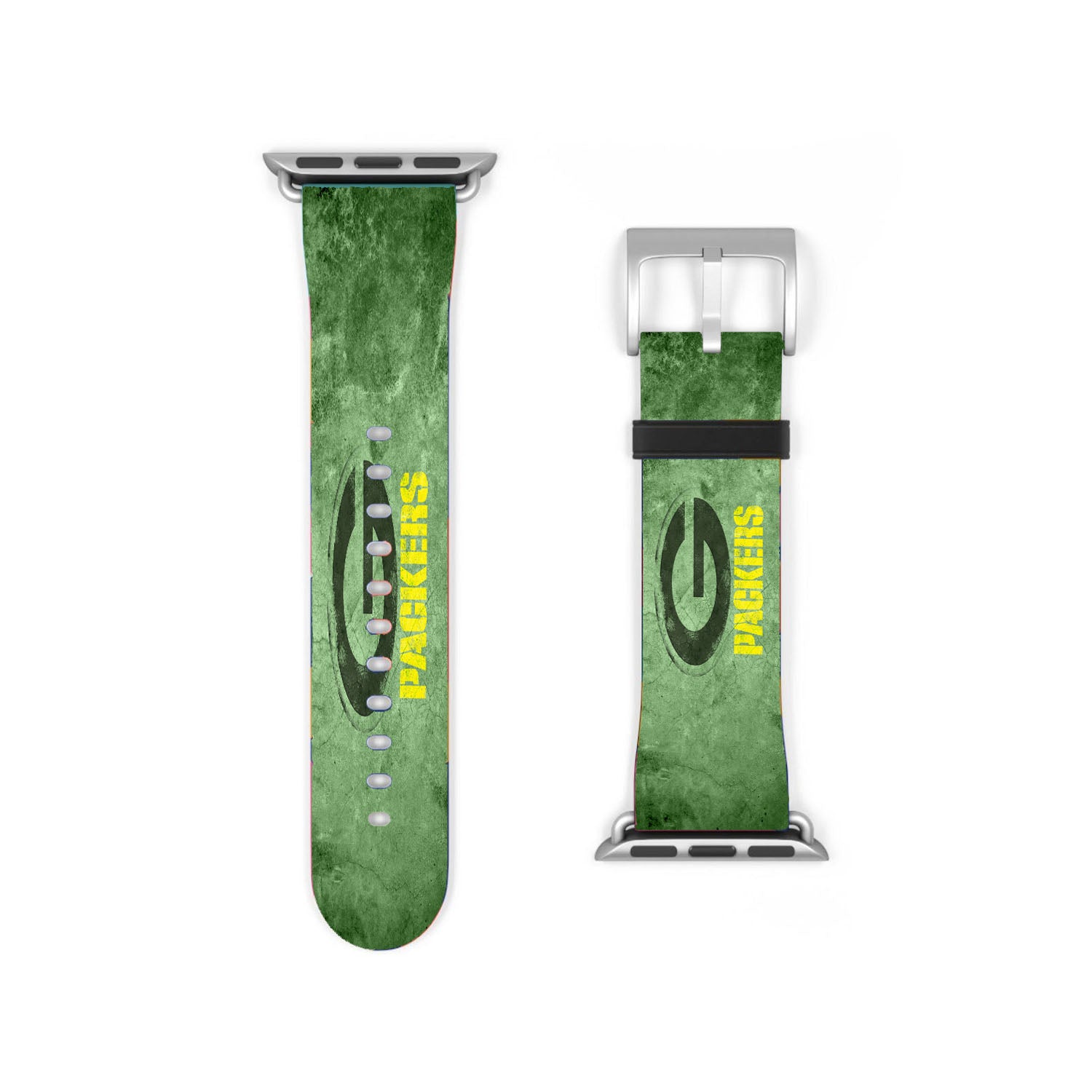 Grunge Green Bay Packers Wallpaper Apple Watch Band 38Mm - 44Mm
