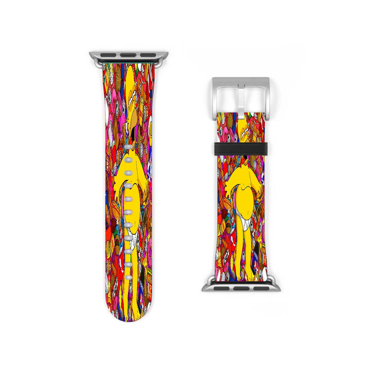 Homer Faint Simpson Cartoon Apple Watch Band 38Mm - 44Mm