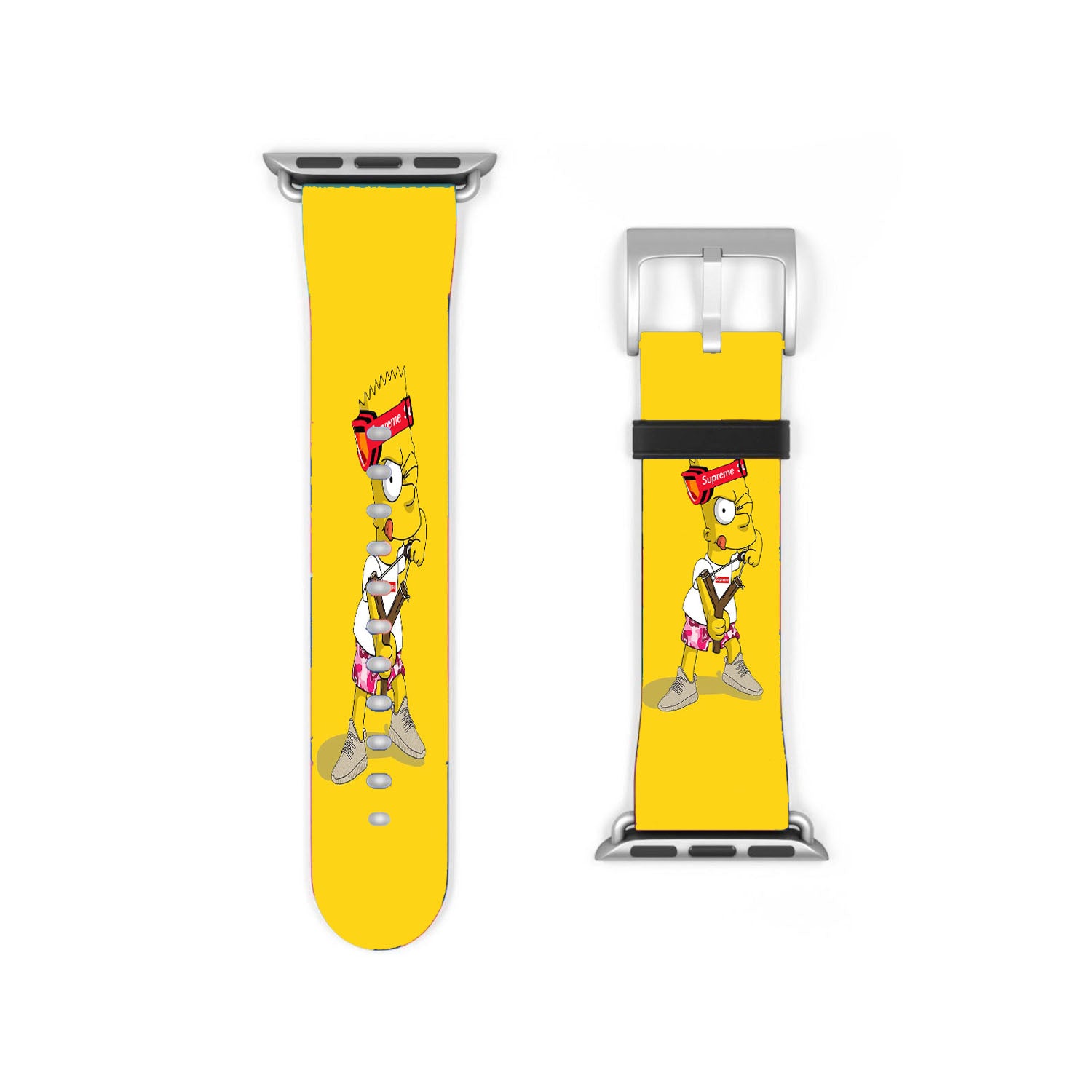 Hypebeast Bart Simpson Yellow Apple Watch Band 38Mm - 44Mm