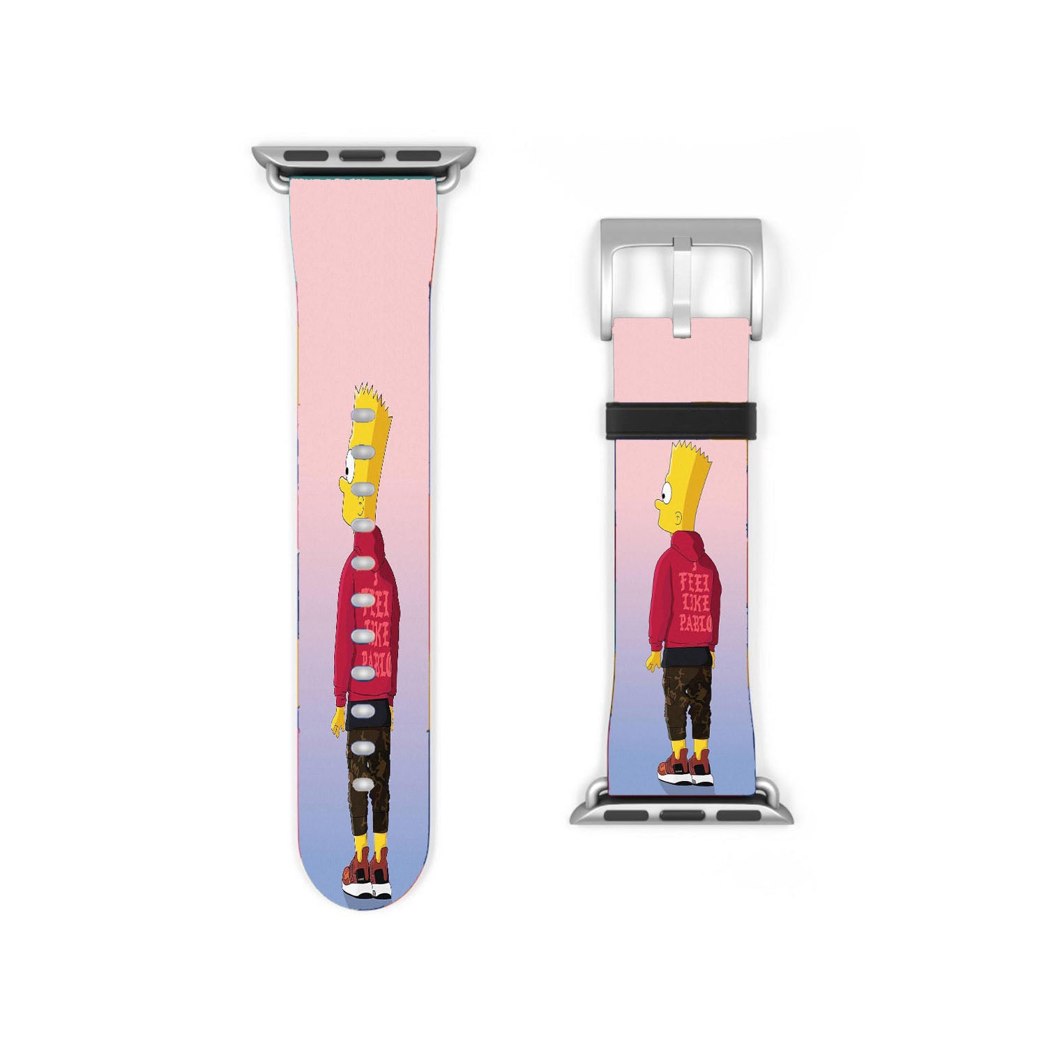 I Feel Like Pablo Bart Simpson Apple Watch Band 38Mm - 44Mm
