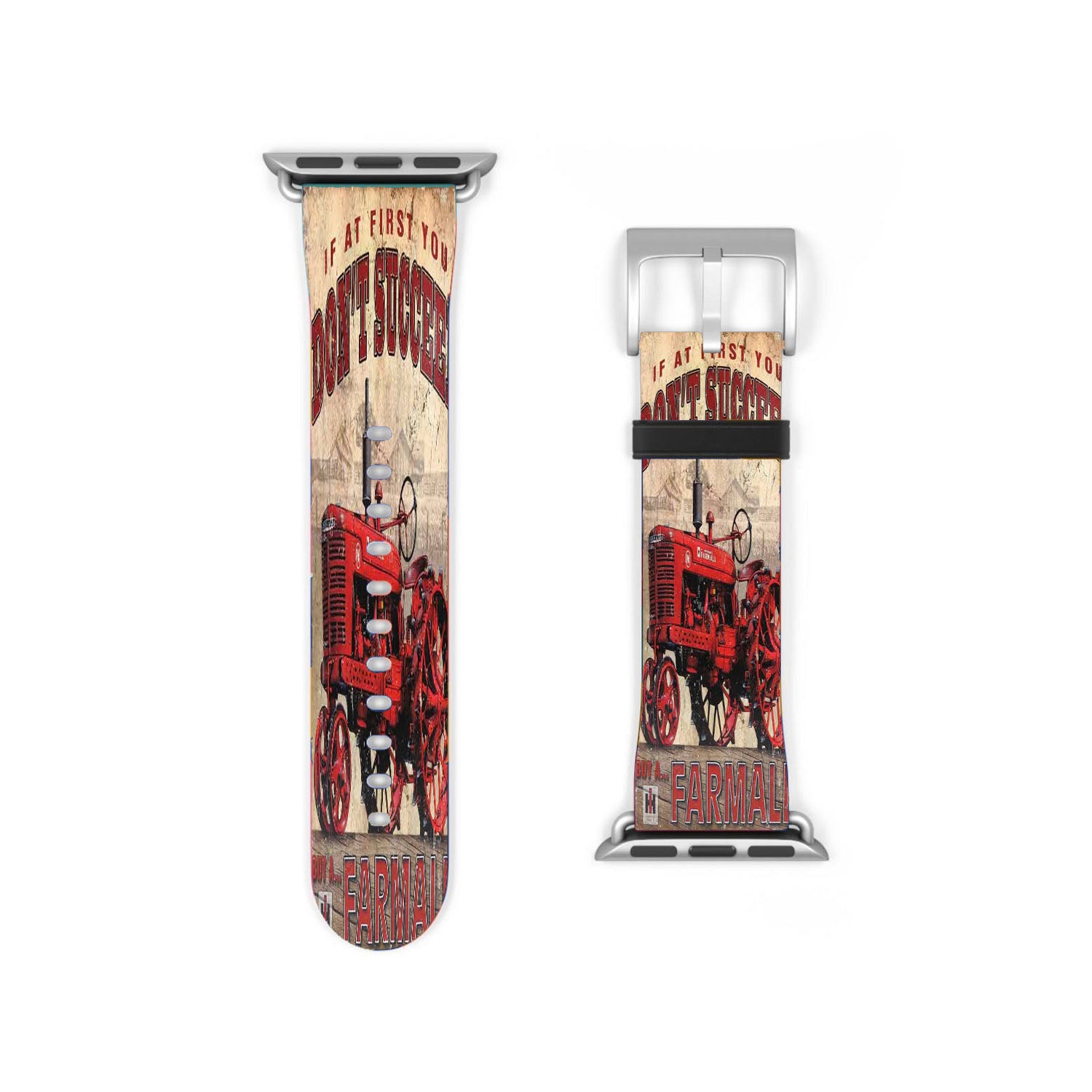 Ih International Harvester Retro Tractors Apple Watch Band 38Mm - 44Mm