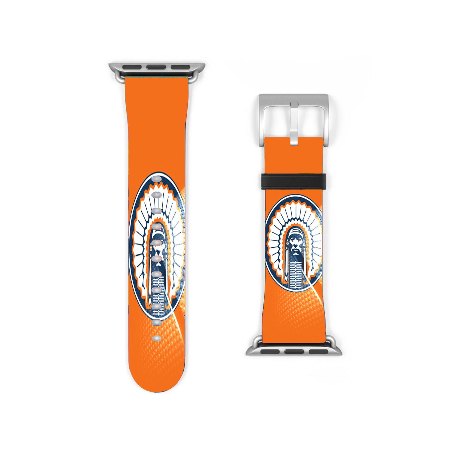 Illinois Icon Logo Apple Watch Band 38Mm - 44Mm