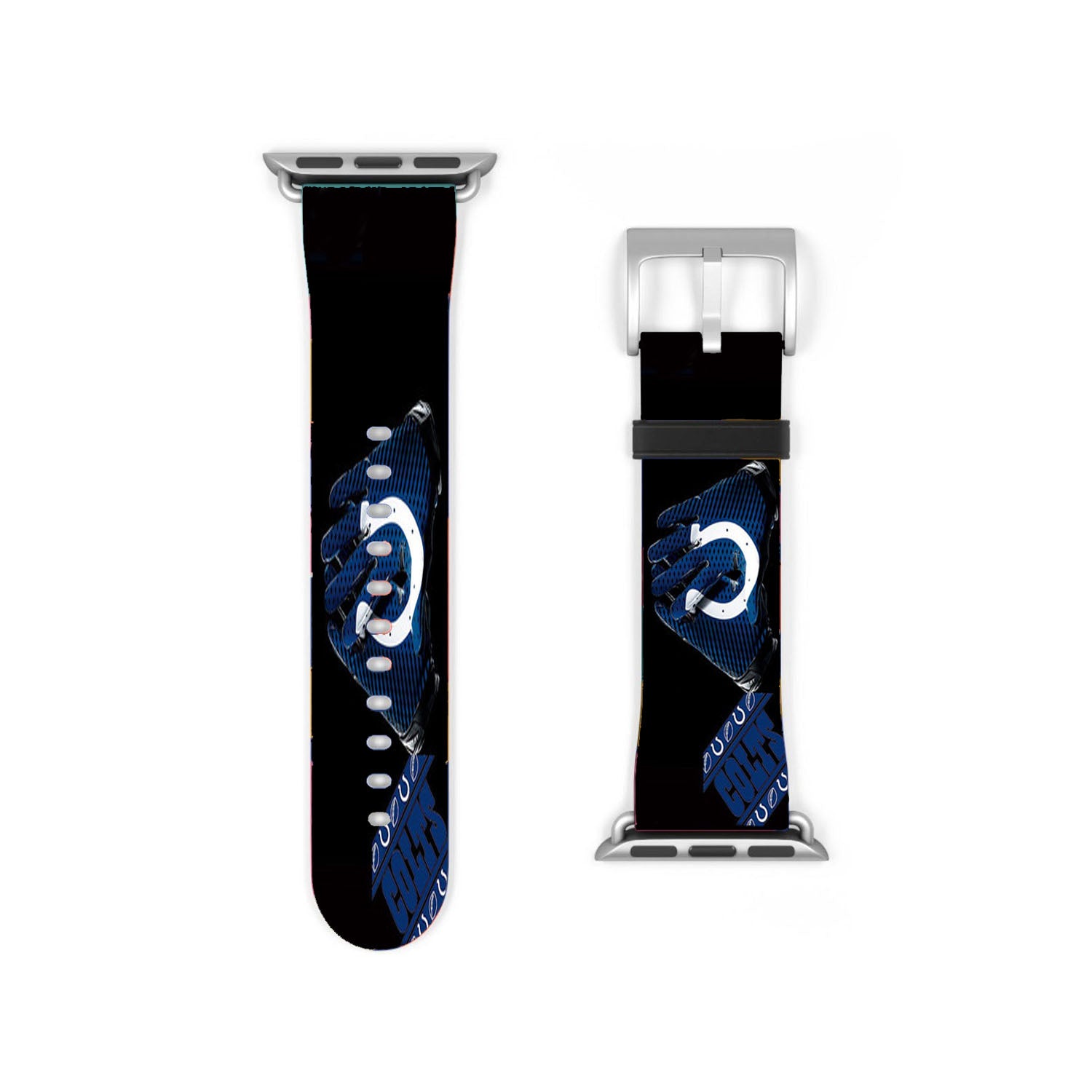 Indianapolis Colts Asphalt Apple Watch Band 38Mm - 44Mm