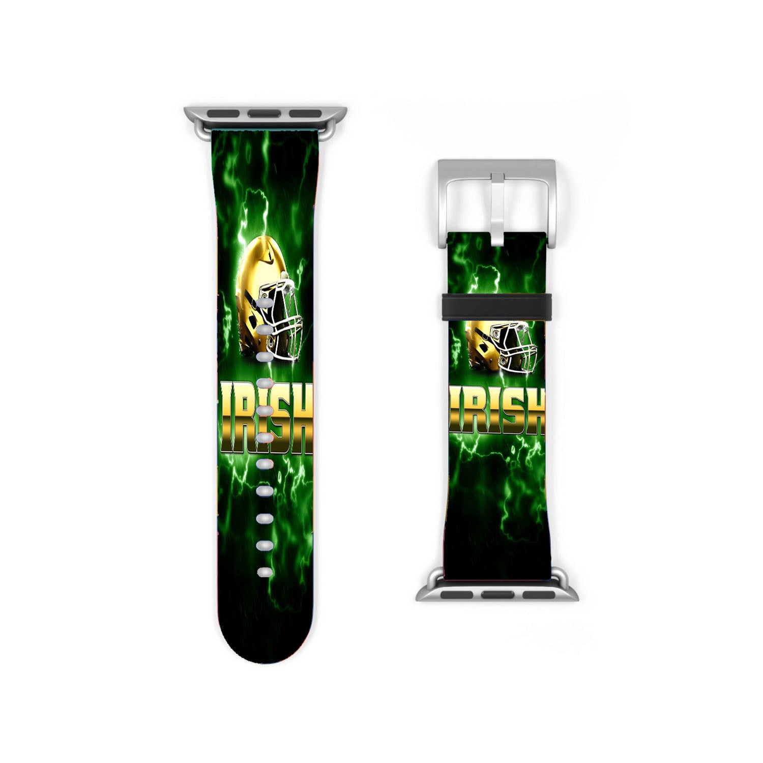 Irish Green Lighting Notre Dame Apple Watch Band 38Mm - 44Mm