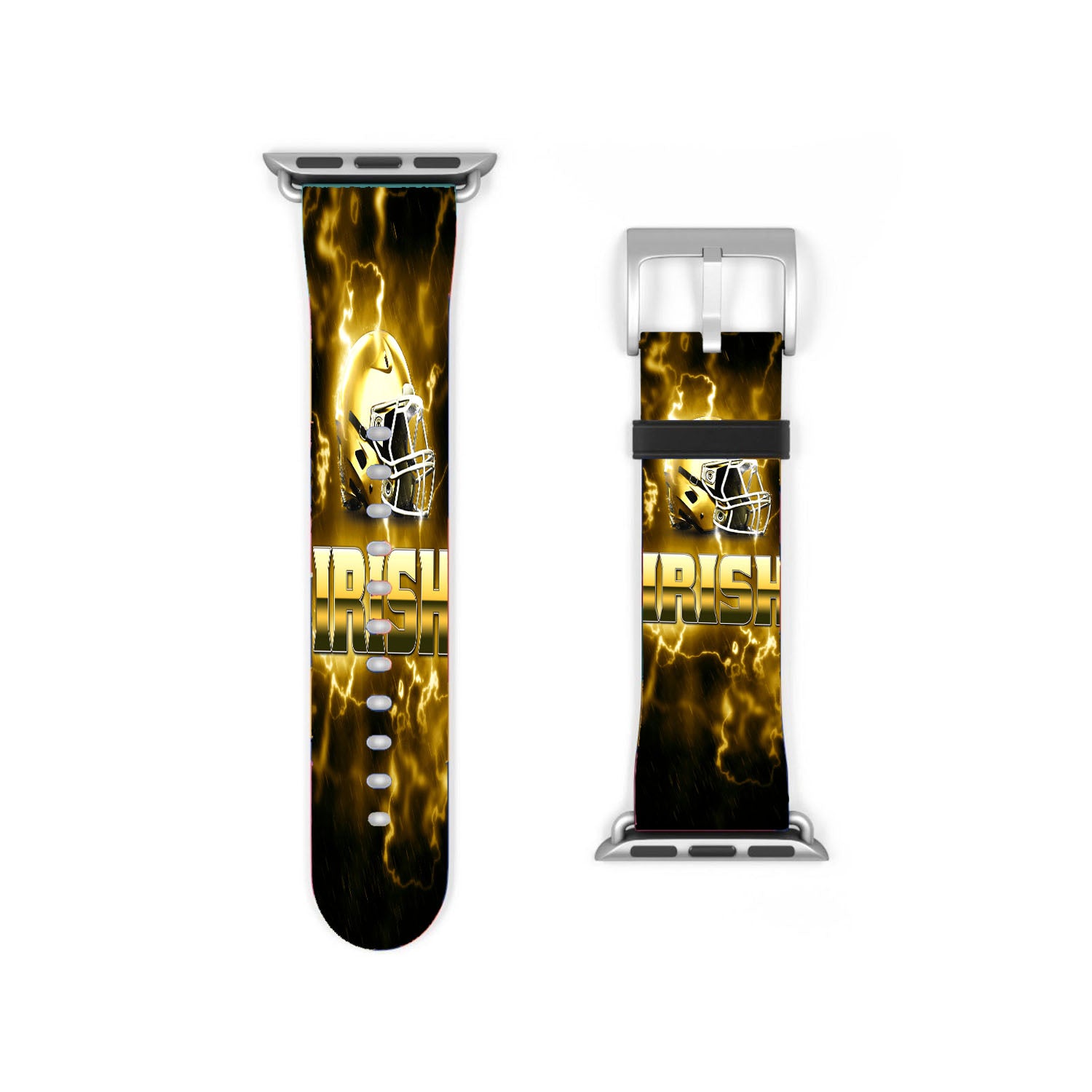 Irish Team Helmet Gold Notre Dame Apple Watch Band 38Mm - 44Mm
