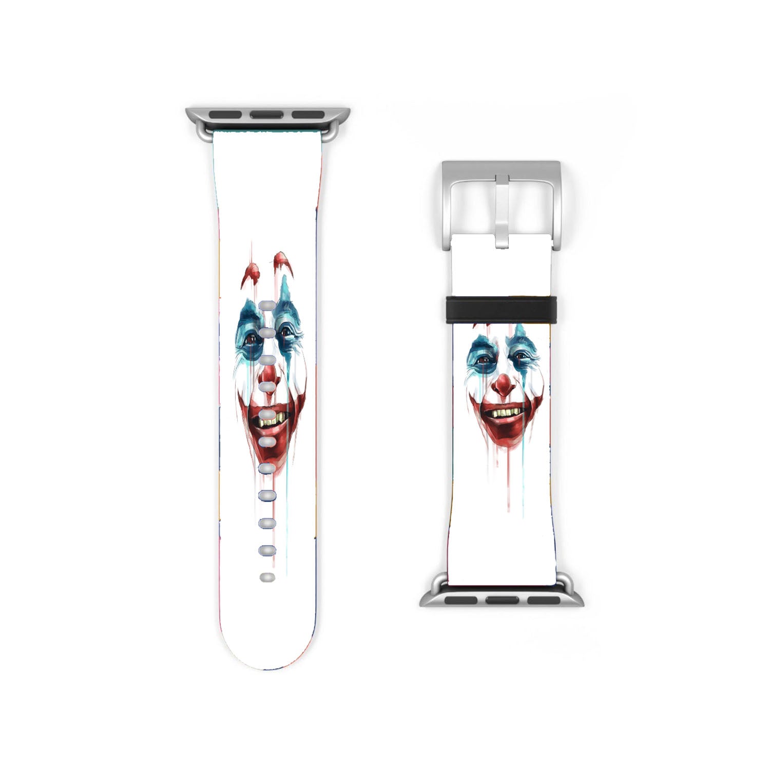 Joker 2019 Poster Simple Smile White Apple Watch Band 38Mm - 44Mm